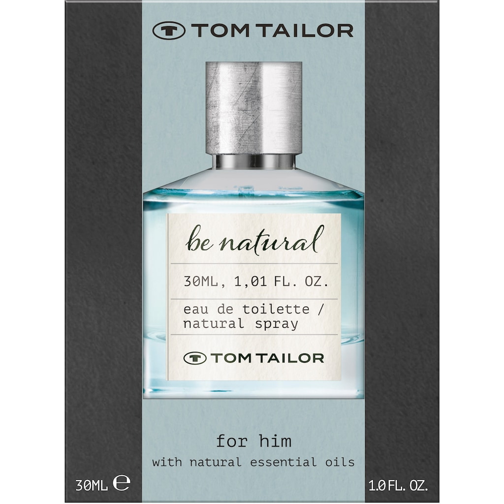 TOM TAILOR Eau de Toilette »be natural man«