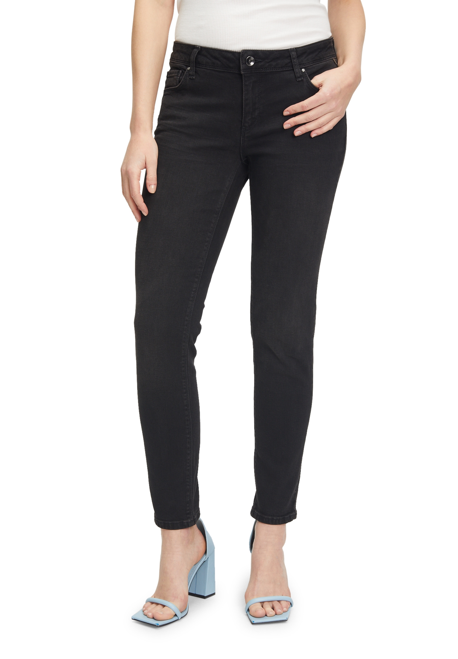 Slim-fit-Jeans »Betty & Co Basic-Jeans mit Waschung«