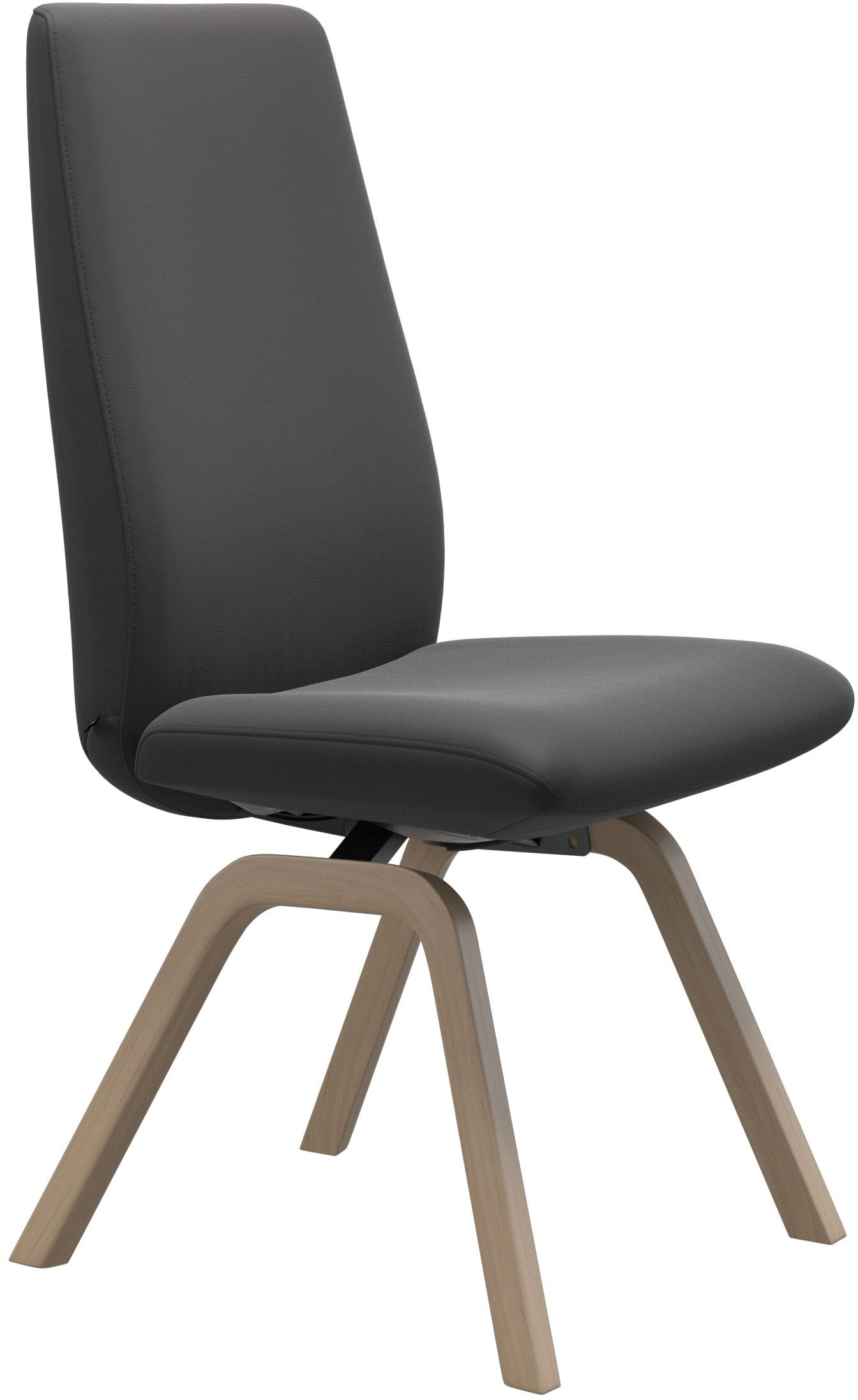 Stressless® Polsterstuhl »Laurel«, Leder PALOMA, High Back, Größe L, mit schräggestellten Beinen in Schwarz