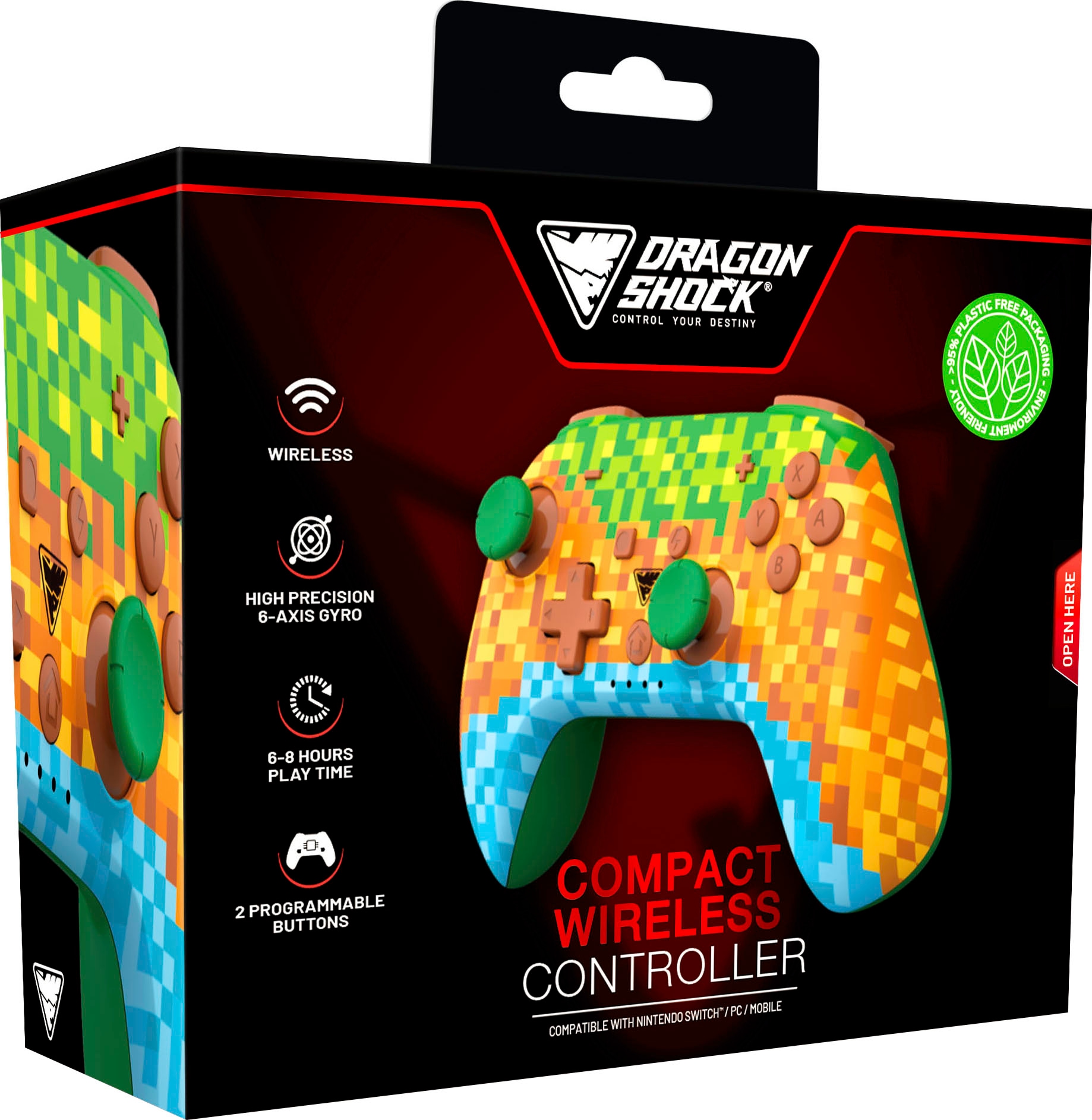 DRAGONSHOCK Controller »Poptop Wireless für Nintendo Switch«