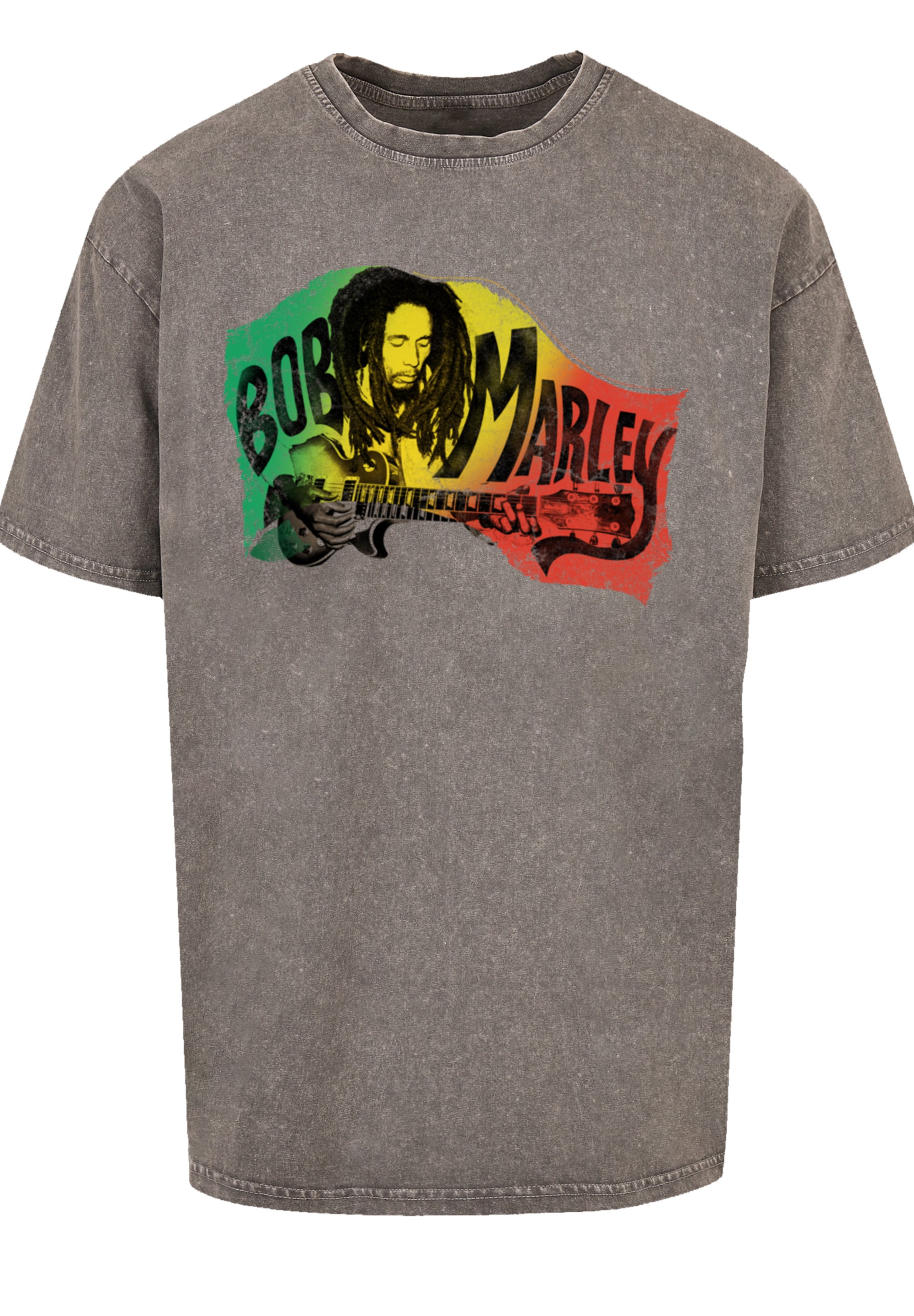 F4NT4STIC T-Shirt »Bob Marley Chords Reggae Music«, Premium Qualität, Musik, By Rock Off
