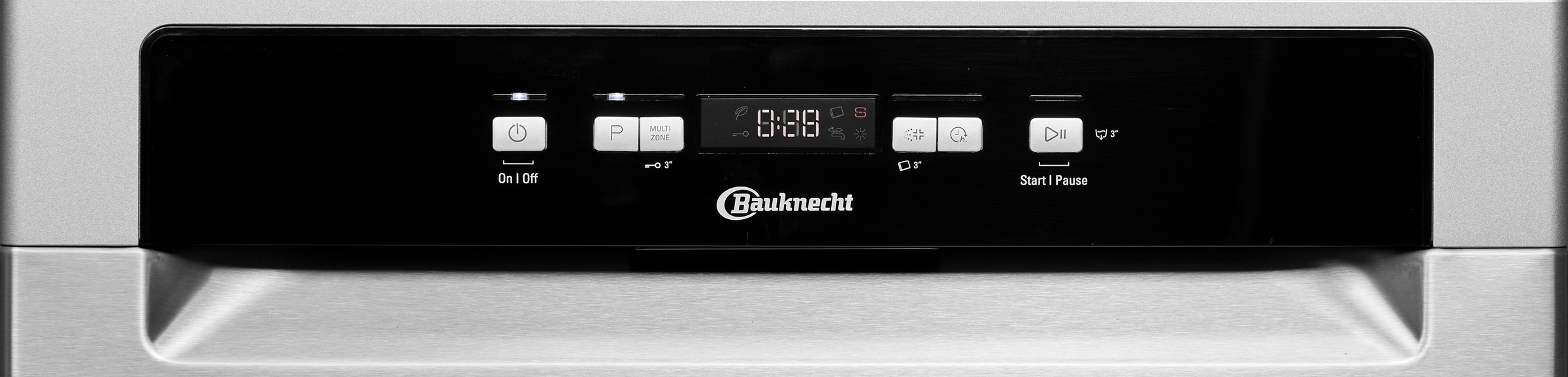 BAUKNECHT Unterbaugeschirrspüler »B0U D651A X«, 14 Maßgedecke, ActiveDry - automatisches Türöffnungssystem