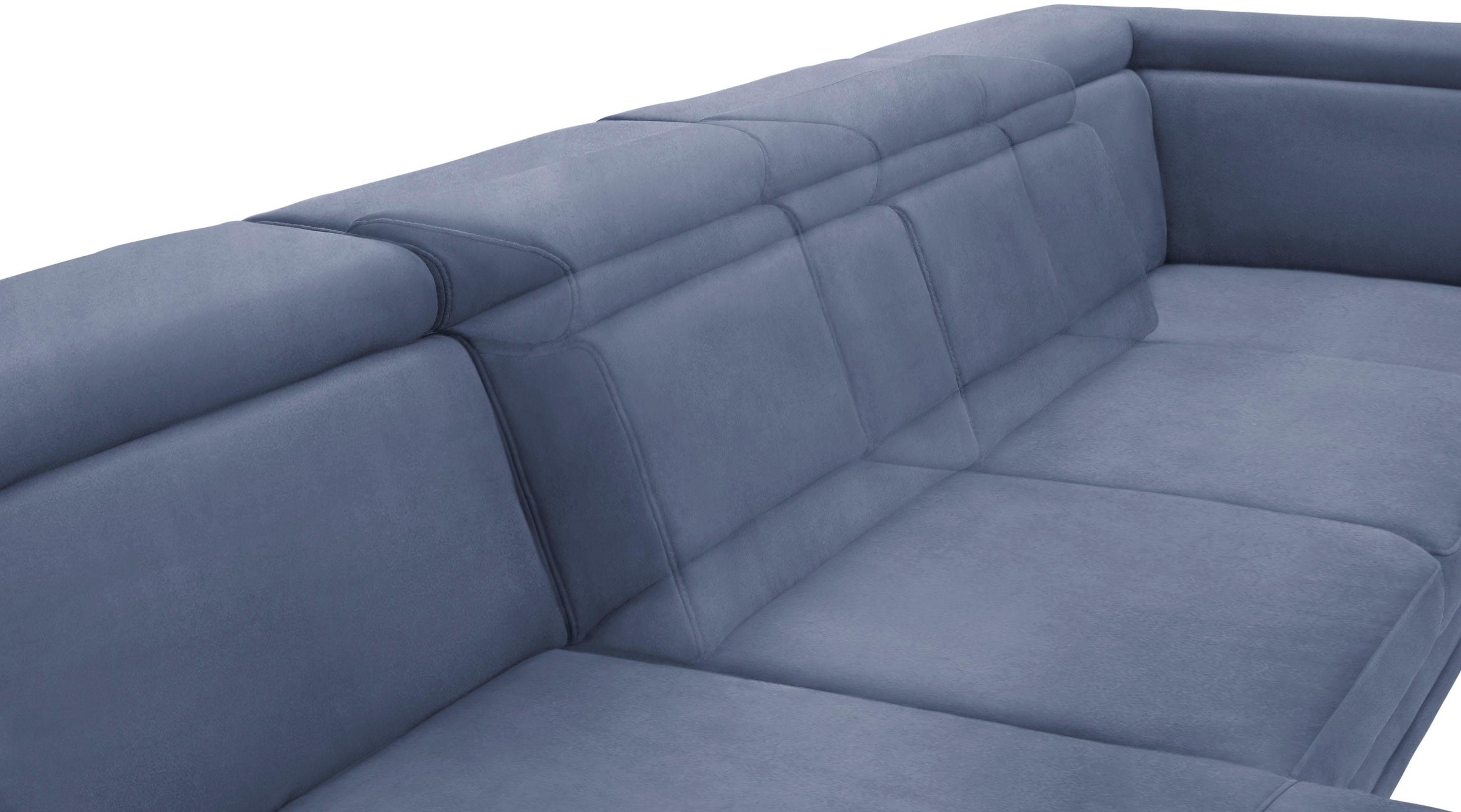 sit&more Wohnlandschaft »Scorpio U-Form«, inklusive Sitztiefenverstellung, mit Kopf- und Armteilverstellung