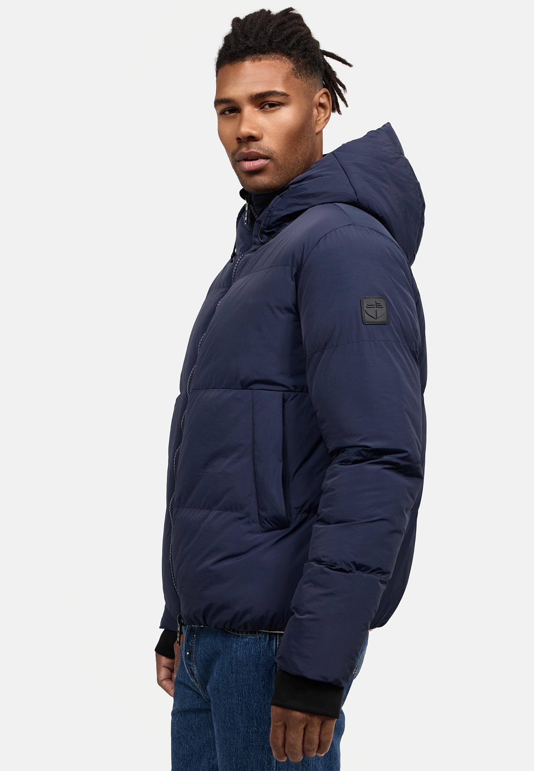 Stone Harbour Steppjacke »Tayroos XX«, mit Kapuze, Gesteppte Herren Winterjacke mit Kapuze