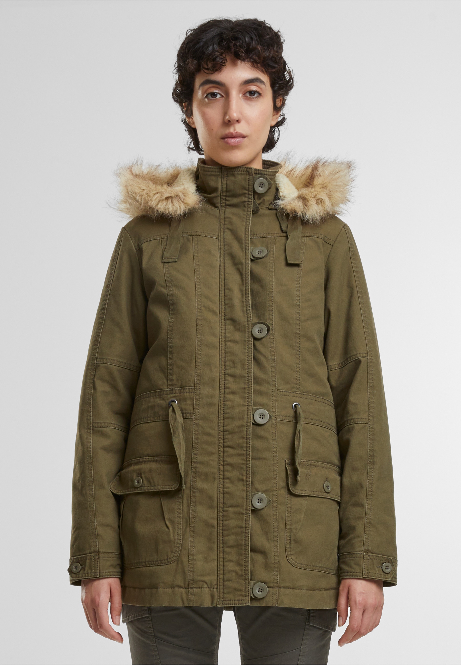 Brandit Parka »Brandit Brandit Women Nila Winterparka« 1 Stk. tlg. mit Kapuze