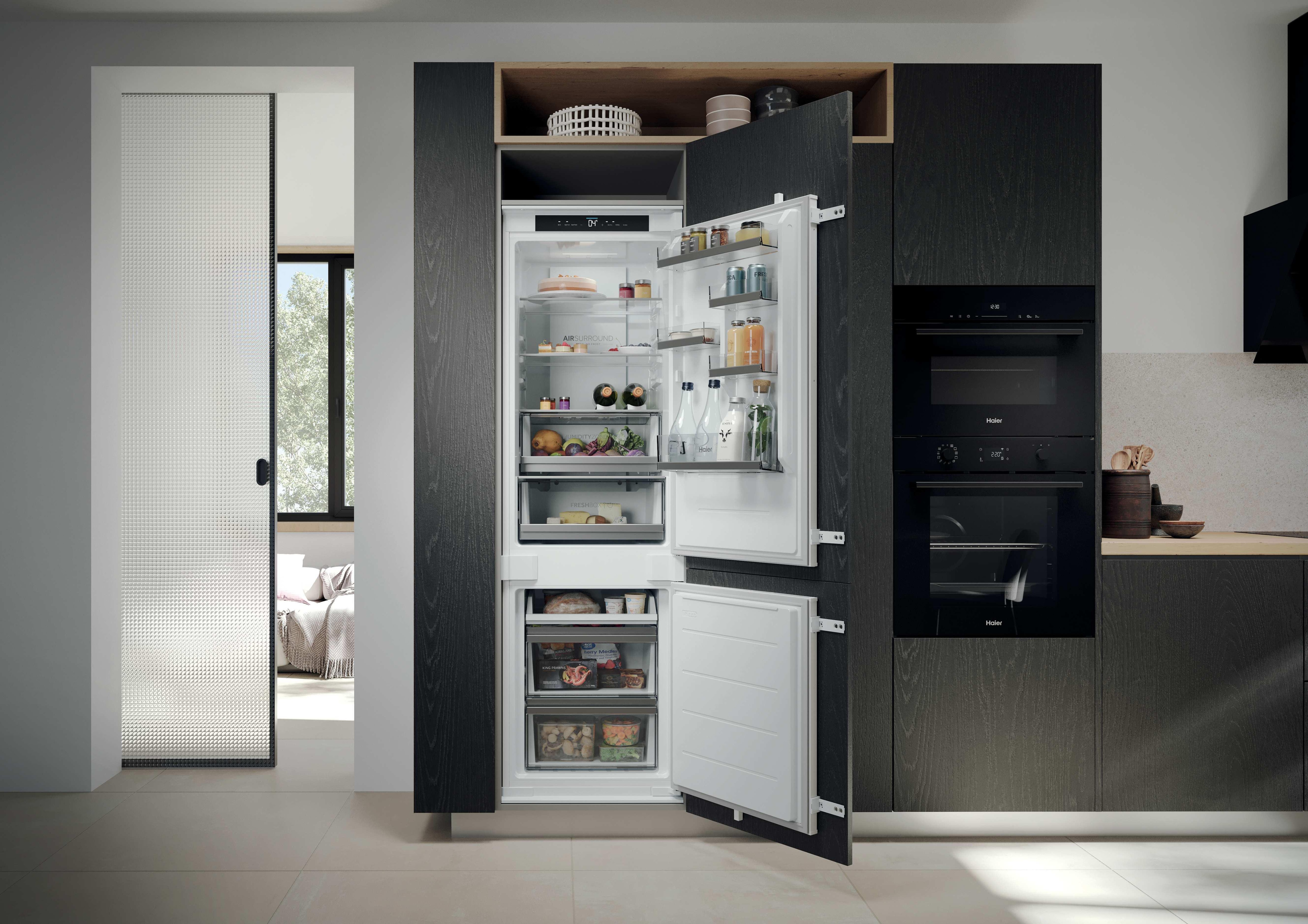 Thumbnail - Haier Einbaukühlgefrierkombination "HBQW5518D" 177,2 cm hoch 54 cm breit