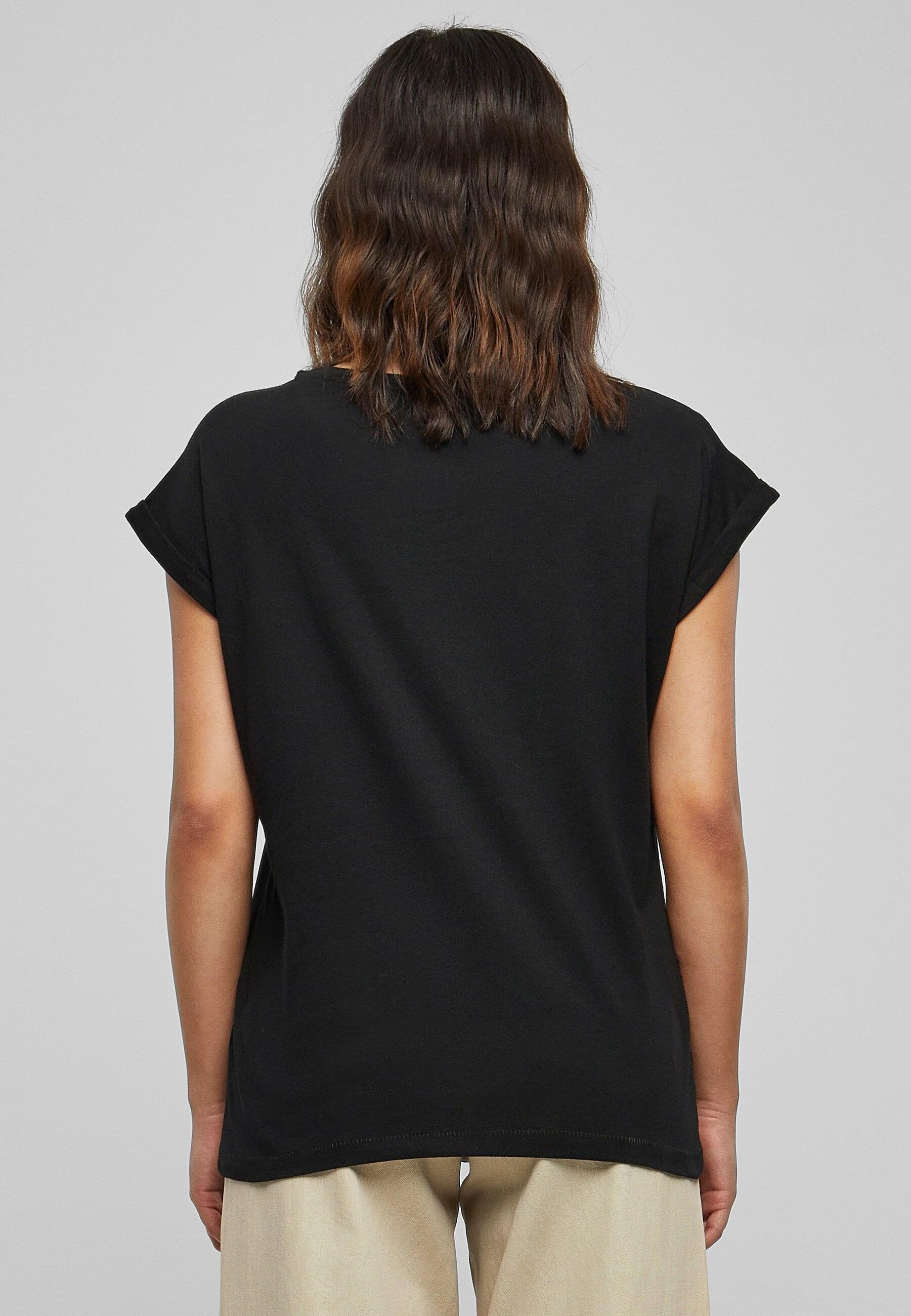 URBAN CLASSICS T-Shirt »Urban Classics Damen Ladies Extended Shoulder Tee 2-Pack«, (1 tlg.)