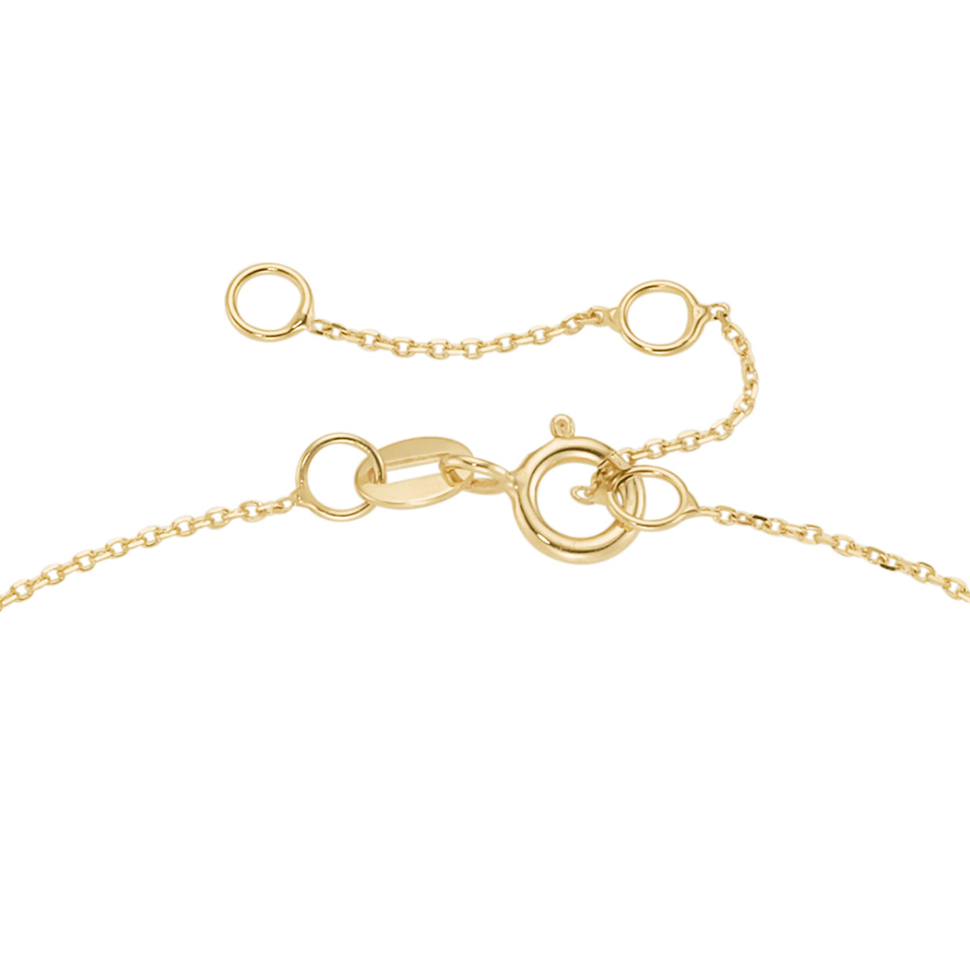 Luigi Merano Armband »mit farbigen Zirkonia, Gold 585«