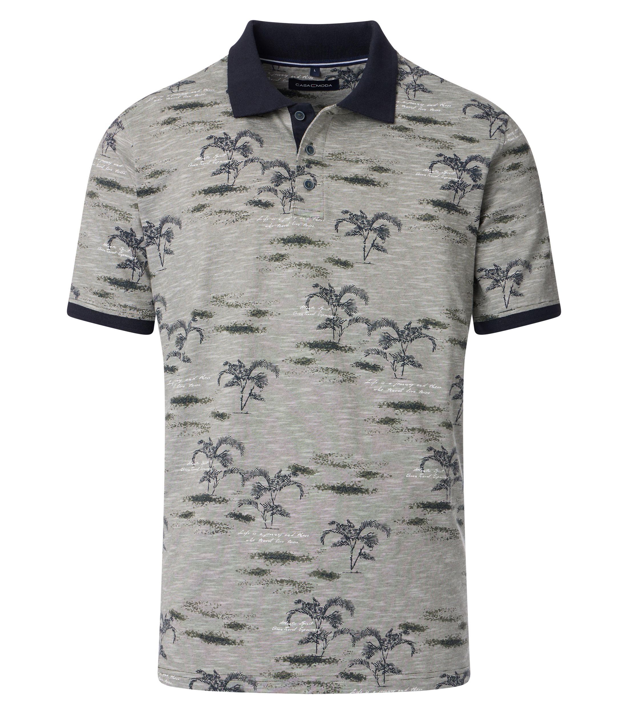 CASAMODA "CASAMODA Polo-Shirt Print"