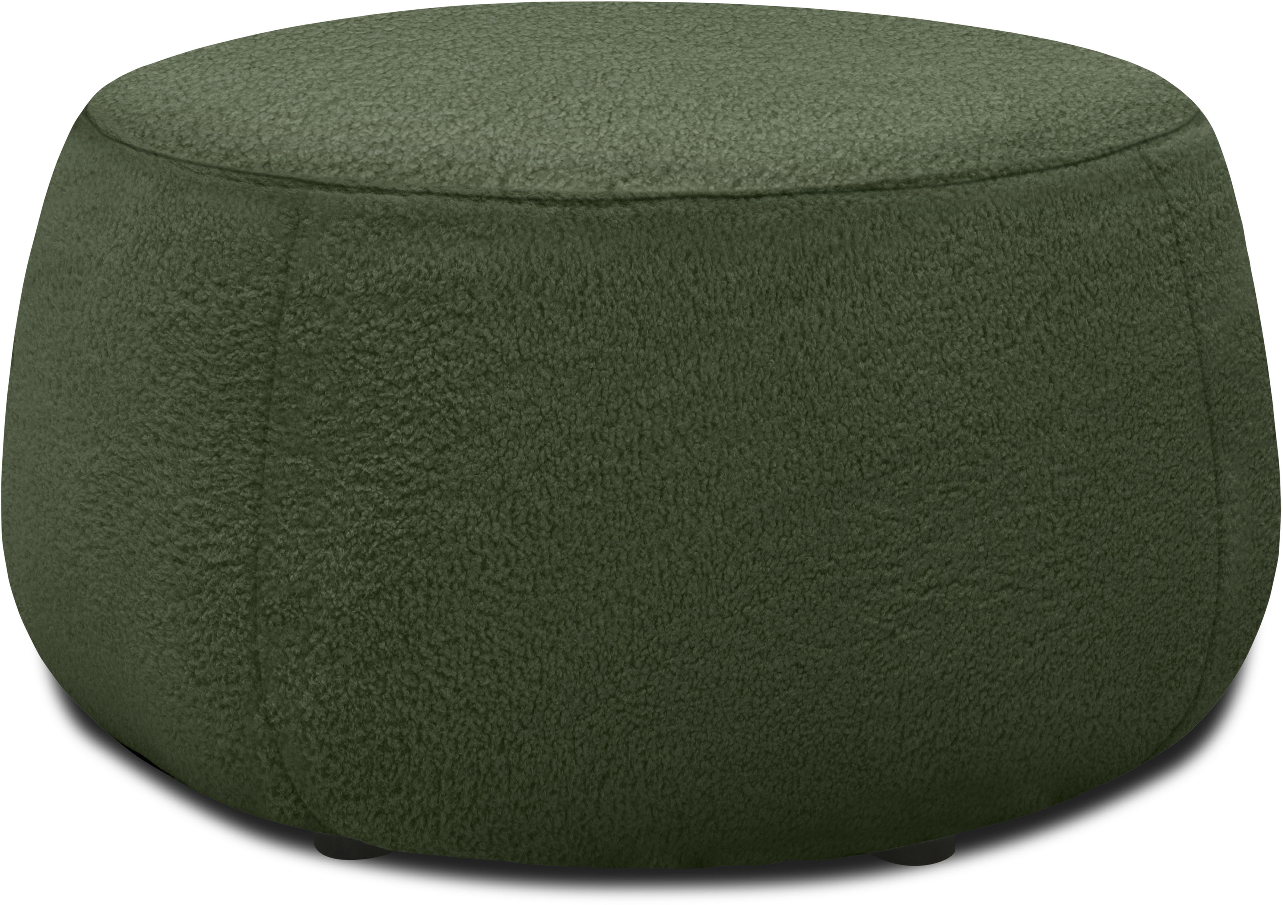 DOMO collection Hocker "800012 elegant und zeitlos, Solitär, bequem, B/T 75/75cm" Hocker rund gepolstert