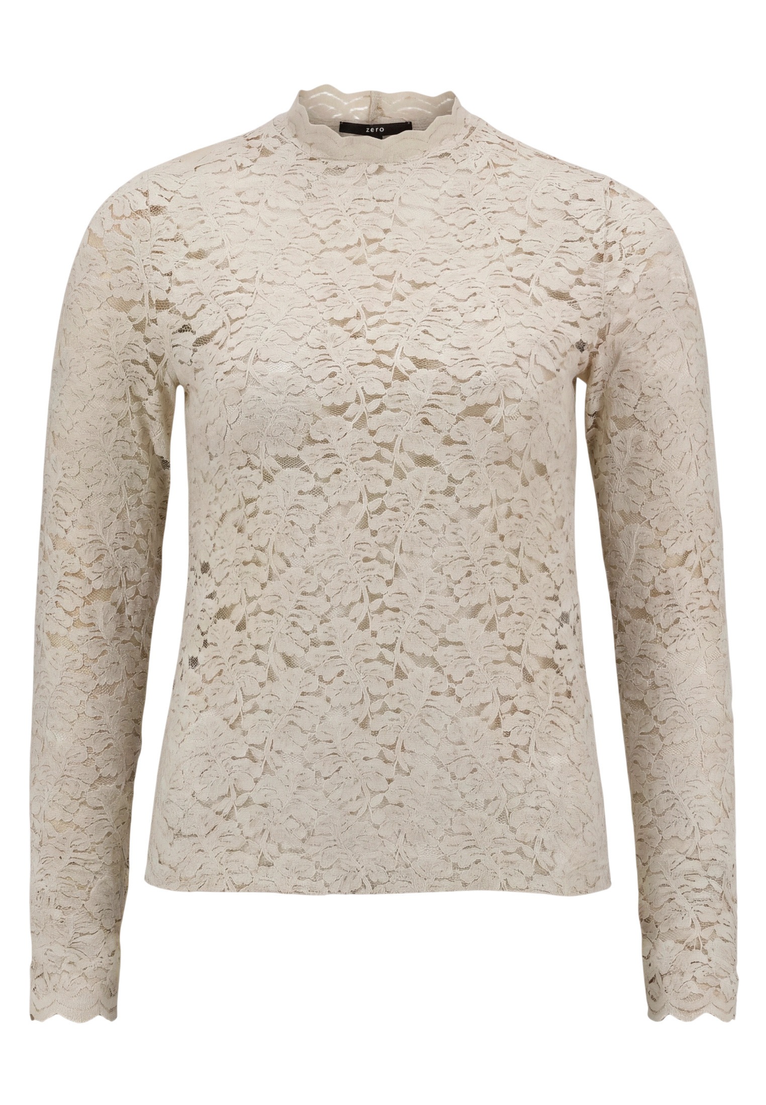 Zero Kurzarmshirt »Damen mit Spitze« 1 Spitze