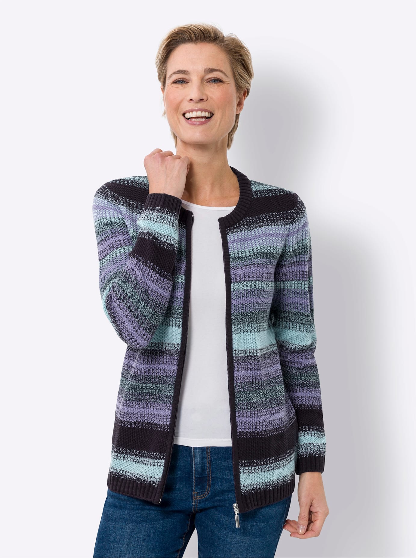 Classic Basics Strickjacke