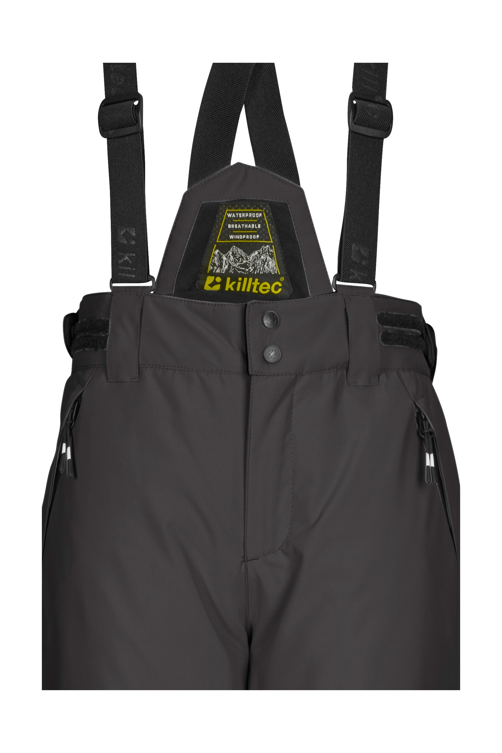 Killtec Skihose »KSW 214 BYS SKI PNTS«, Wasserdichte, atmungsaktive Skihose mit verstellbarem Latz.