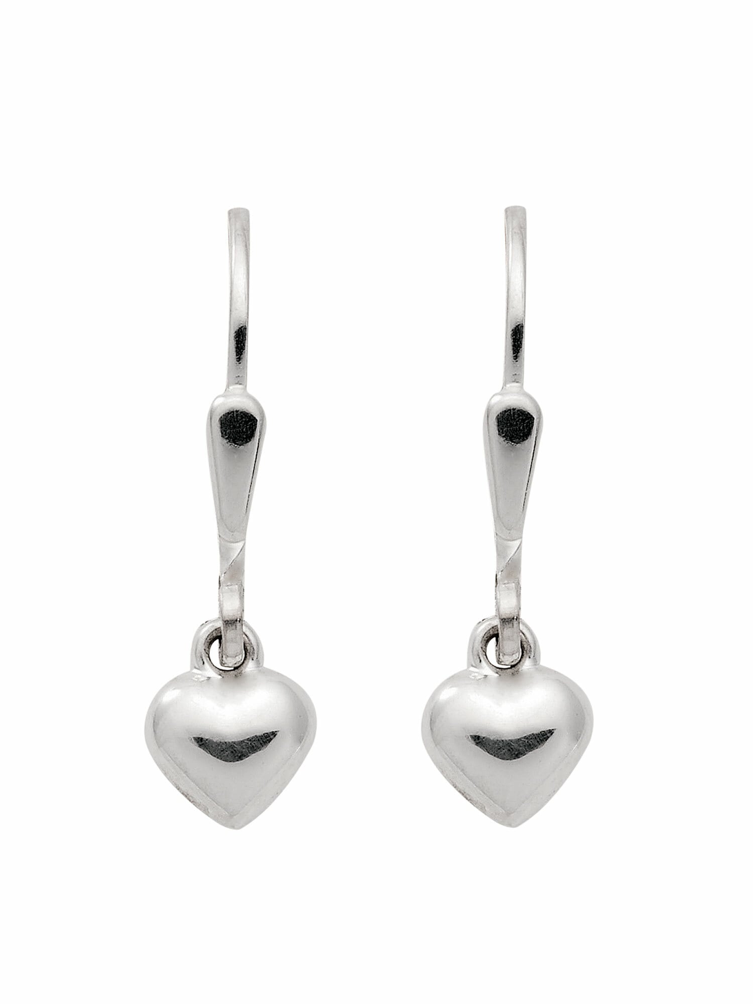 Adelia´s Paar Ohrhänger »925 Silber Ohrringe Ohrhänger Herz«, Silberschmuck  für Damen bestellen | BAUR