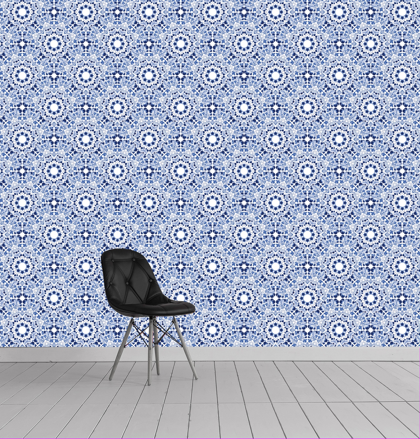 queence Vinyltapete »Veily«, gemustert-Farbverlauf-bedruckt-abstrakt, 90x250cm, selbstklebend, kinderleichte Anbringung, Sticker