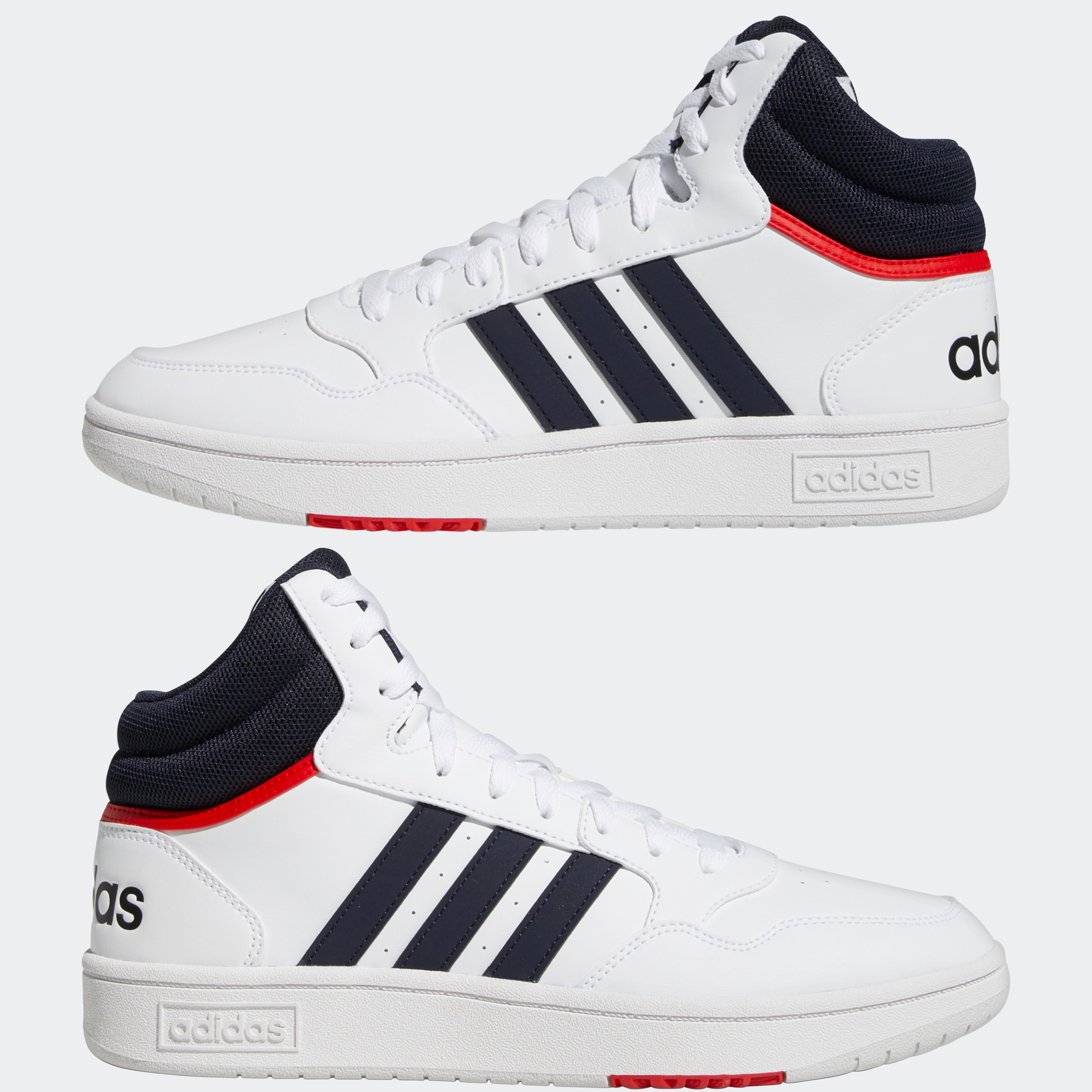 adidas Sportswear Sneaker »HOOPS 3.0 MID LIFESTYLE BASKETBALL CLASSIC VINTAGE«