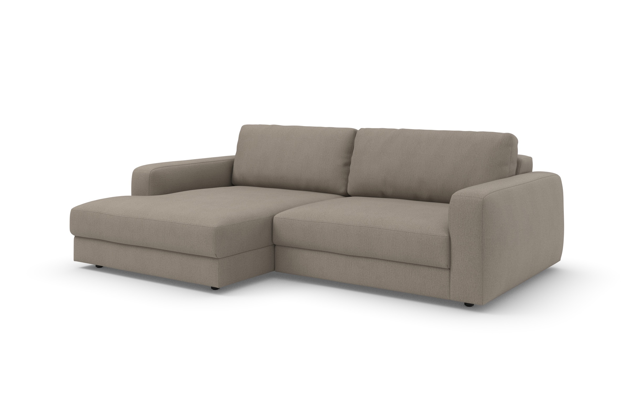 TRENDMANUFAKTUR Ecksofa »Bourbon«, (2 St.), mit extra hohem Sitzkomfort, auch in Cord erhältlich
