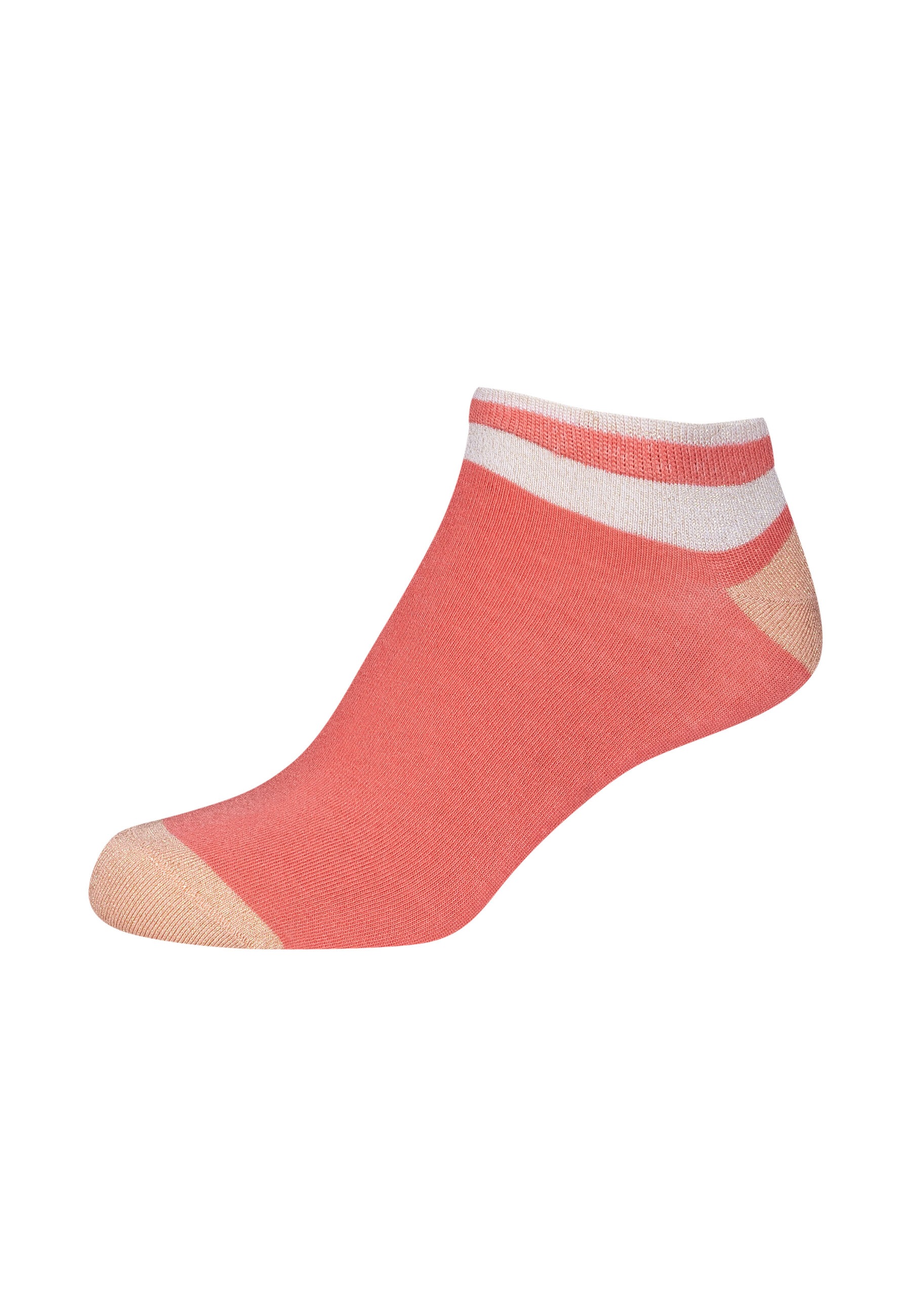 Thumbnail - Camano Sneakersocken "Sneakersocken silky touch lurex 4er Pack" 4er Pack Seidige Qualität mit weichem Tragegefühl, Dezen...