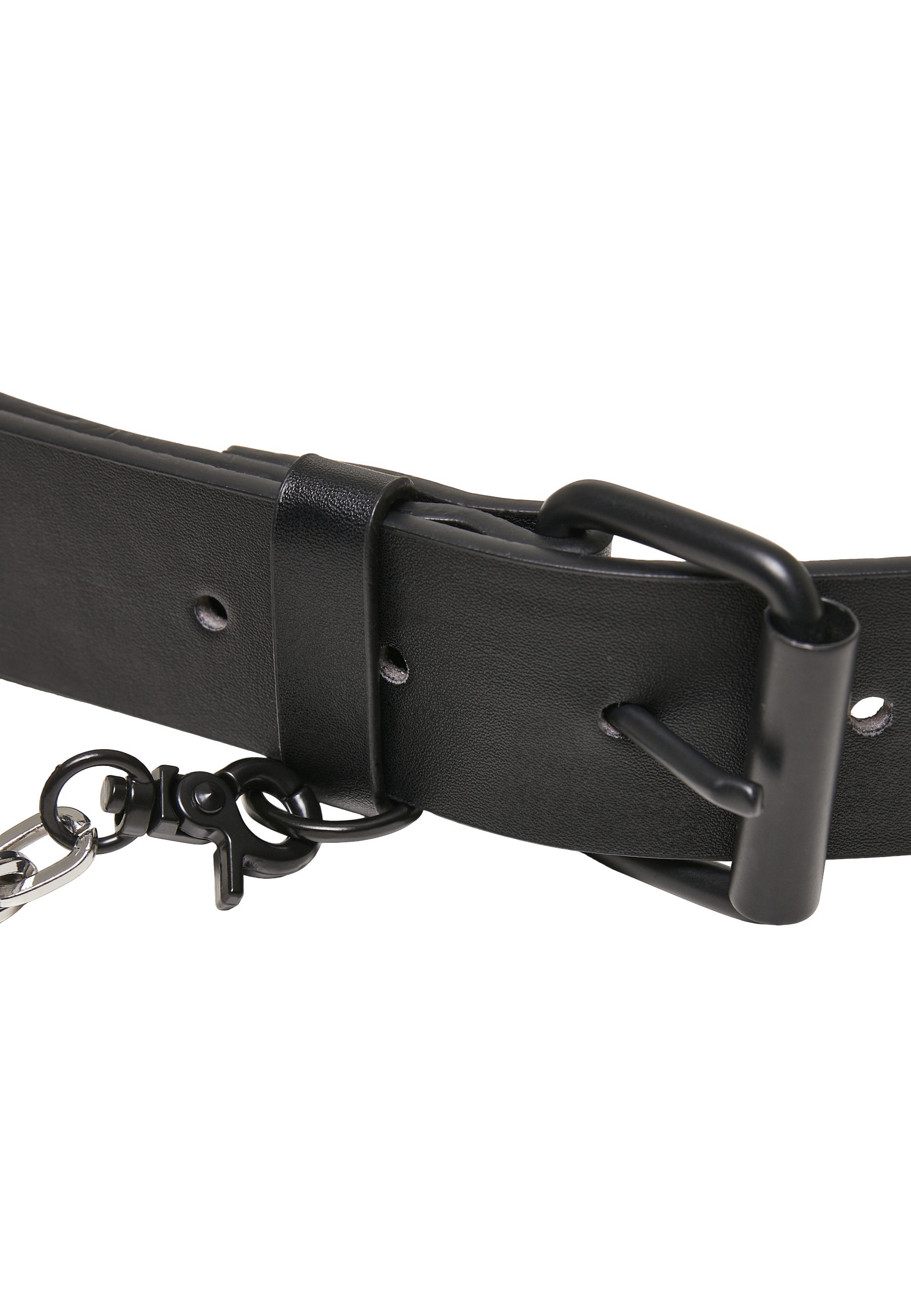 URBAN CLASSICS Hüftgürtel »Urban Classics Unisex Imitation Leather Belt With Metal Chain«