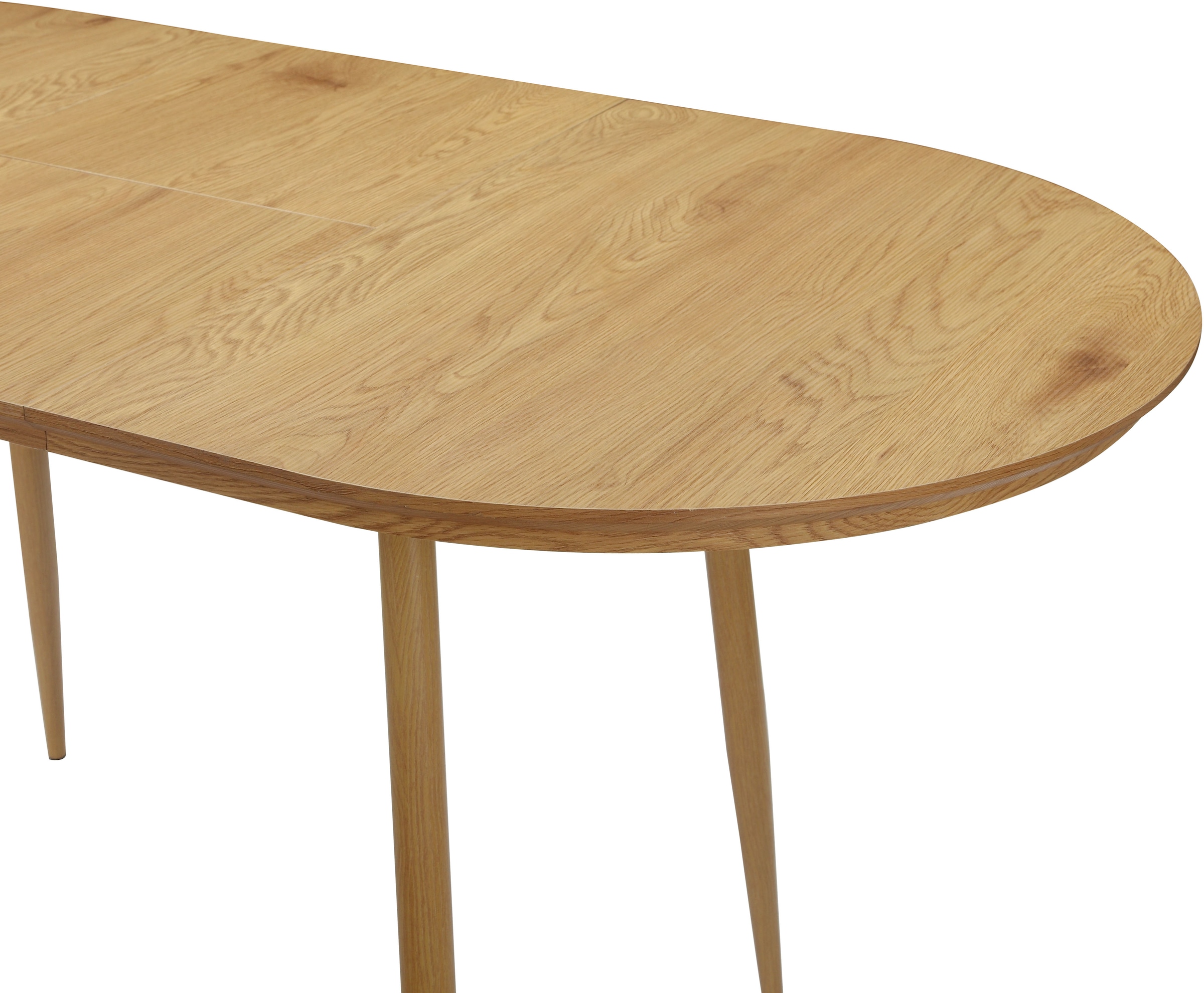Home affaire Esstisch »Belleville«, mit Anstecksplatte, ausziehbar 120-160 cm, Höhe 77 cm