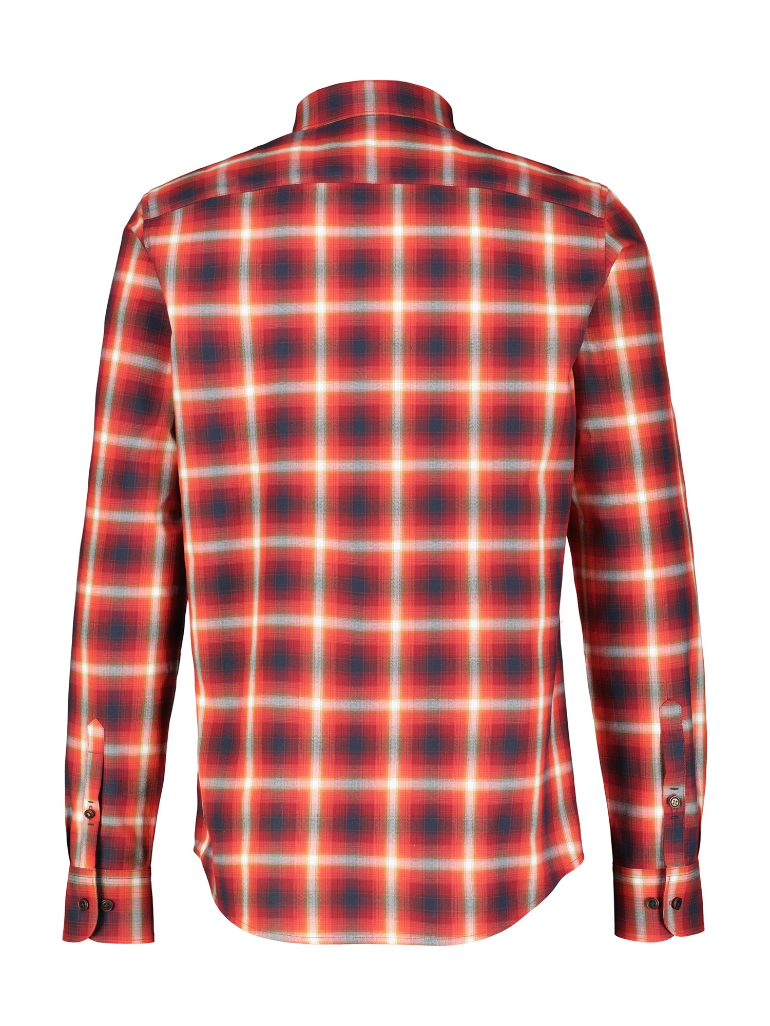 LERROS Karohemd "LERROS Langarmhemd, Fischgratstruktur, kariert" günstig online kaufen