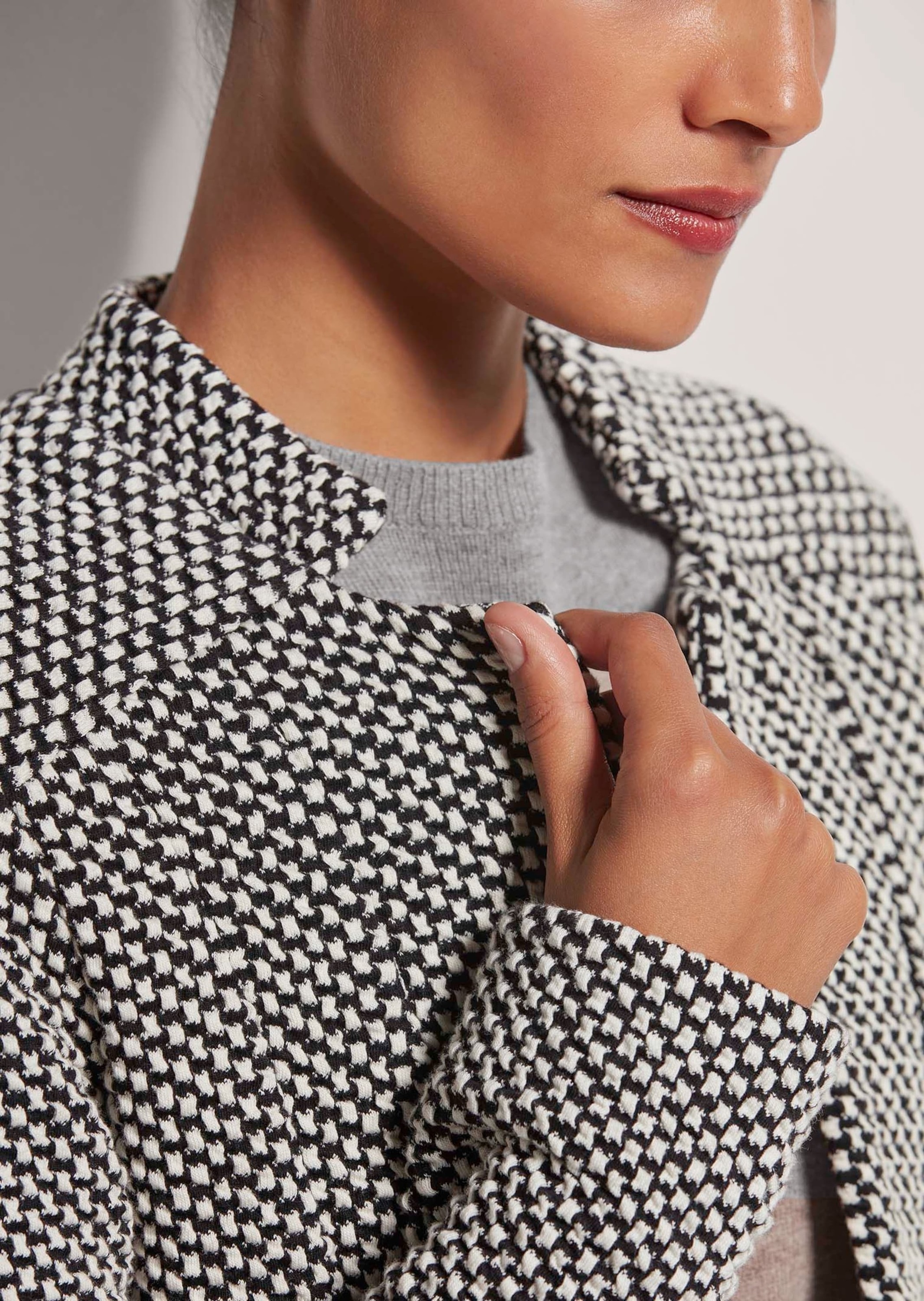 MADELEINE Jerseyblazer »Blazer Verschlussloser Kurzblazer«