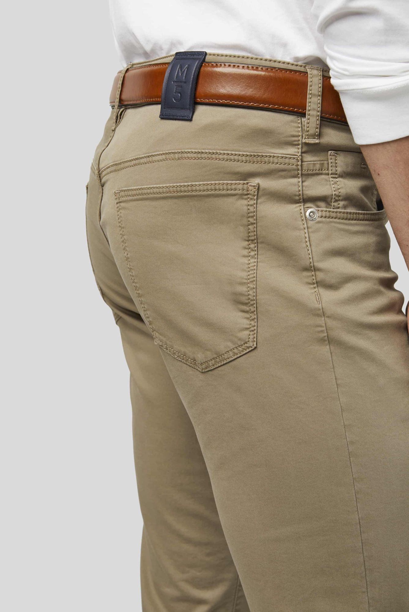 MEYER Stoffhose »M5 Slim«, Five-Pocket