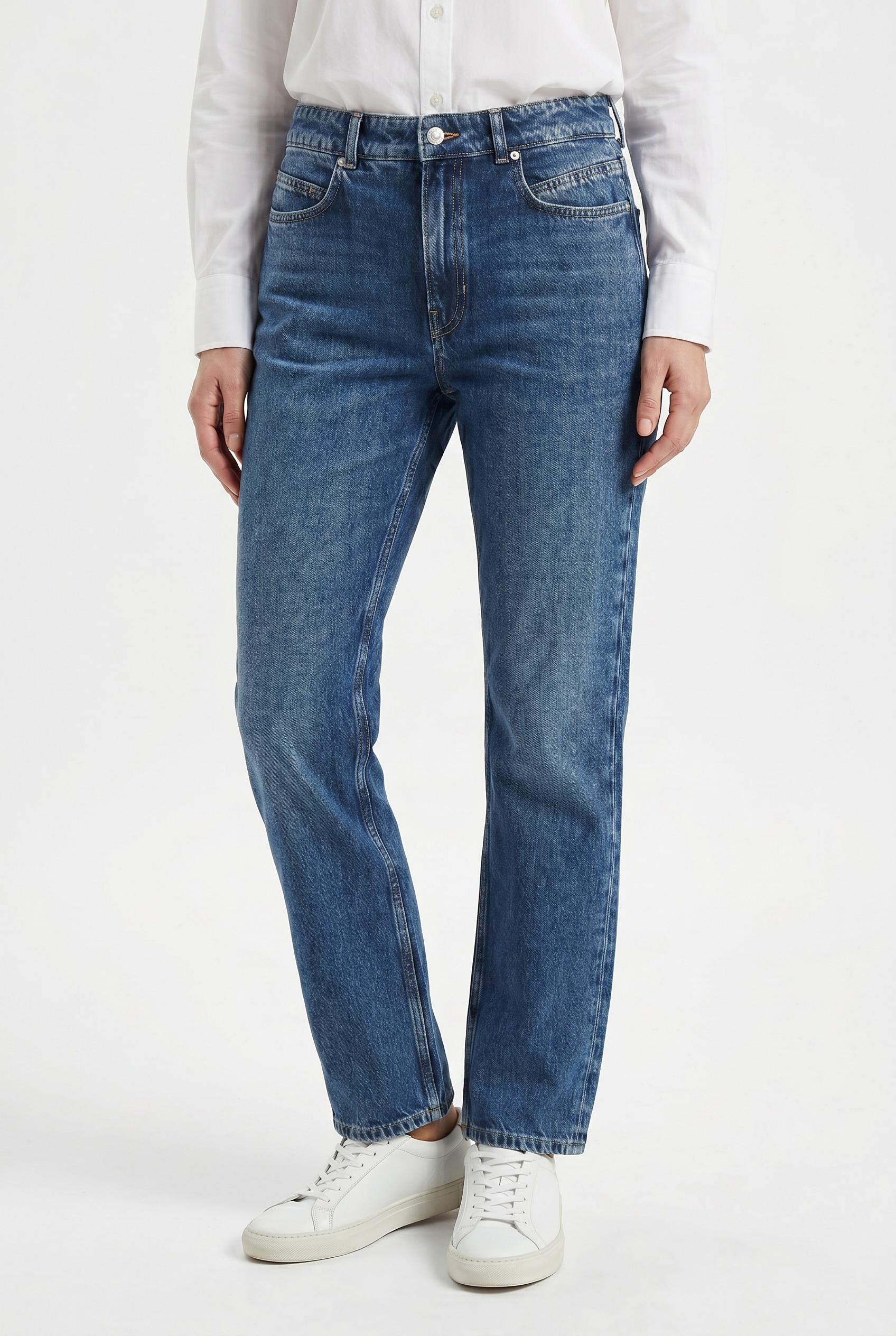 BOSS ORANGE Slim-fit-Jeans "ADA SLIM HR 2.0 Premium Damenmode" mit hohem Bund