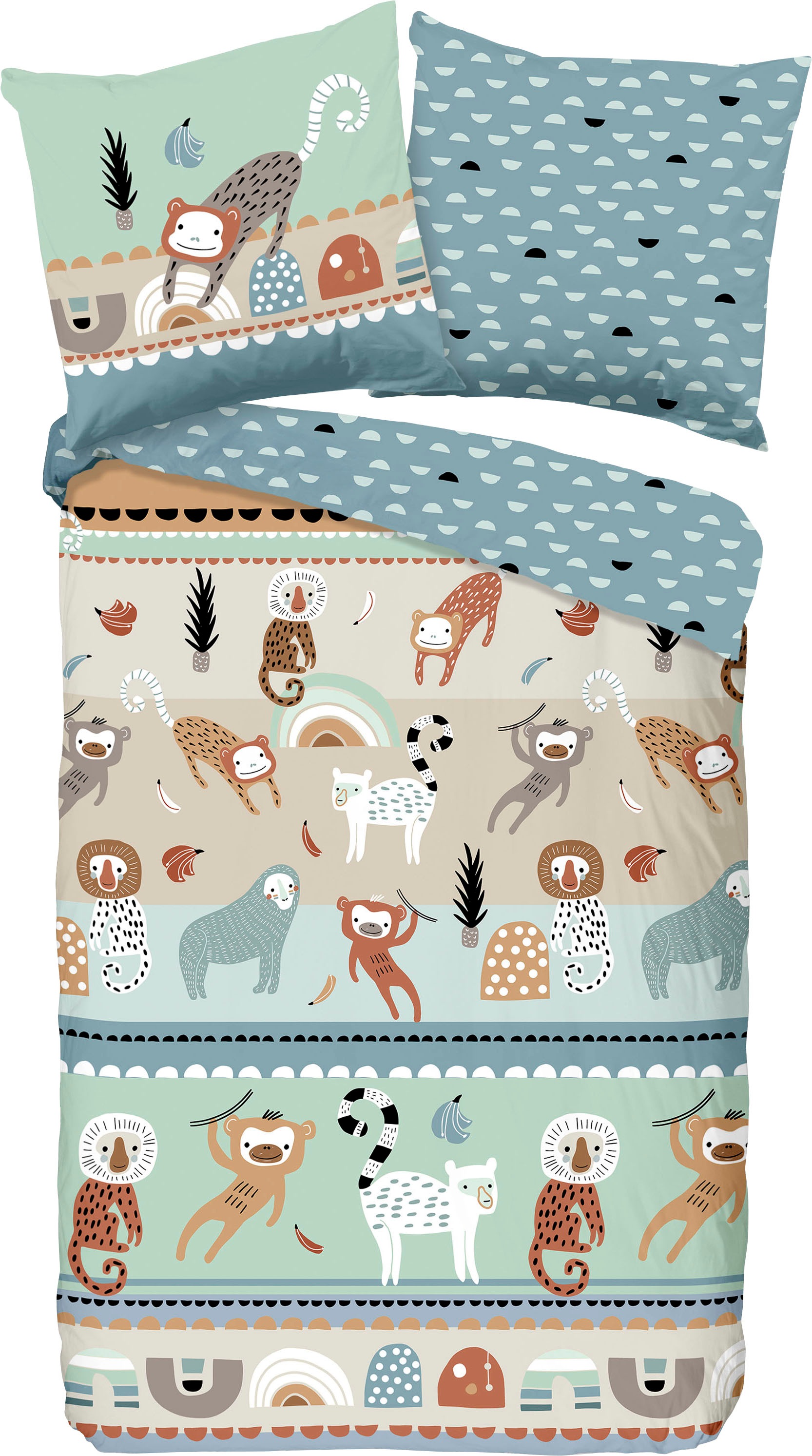 good morning Kinderbettwäsche "Play" 2 Stk. tlg. 100% Baumwolle, 135x200, R günstig online kaufen