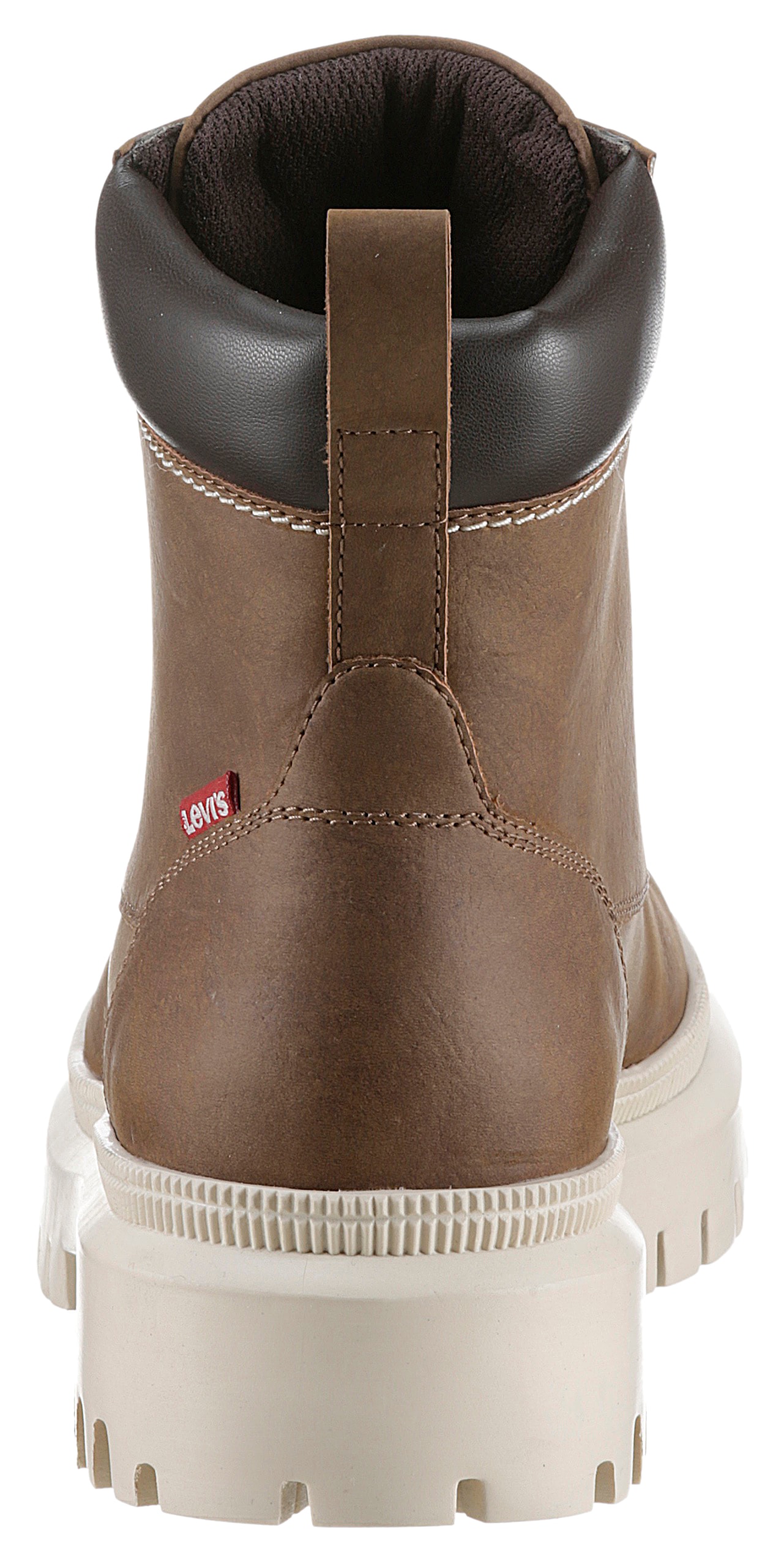 Levi's® Schnürboots »Lennox«, Blockabsatz, Schnürstiefelette, Boots, gepolsterter Schaftrand