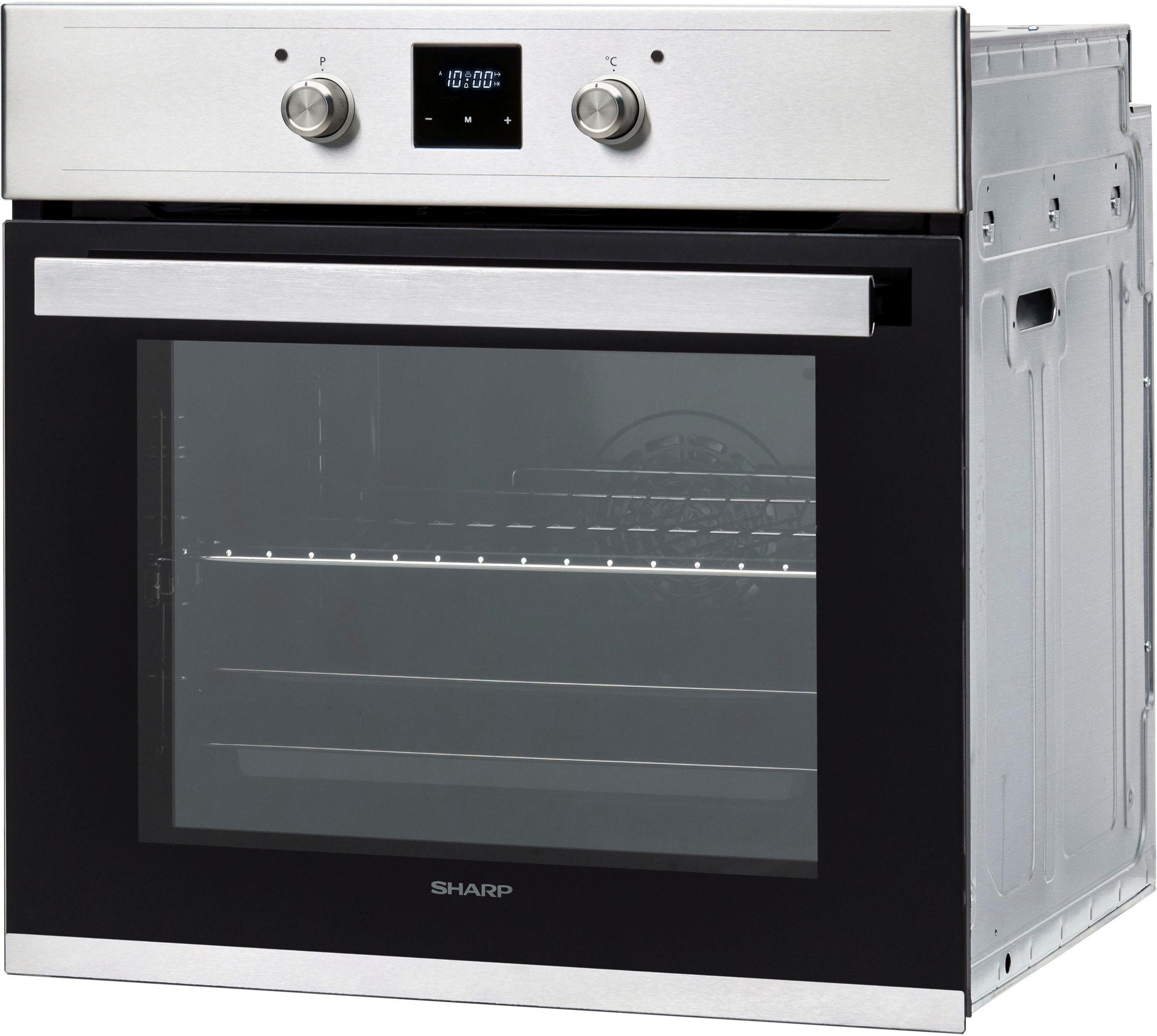 Sharp Einbaubackofen  »K-60D19IM1-EU«, mit Vollauszug