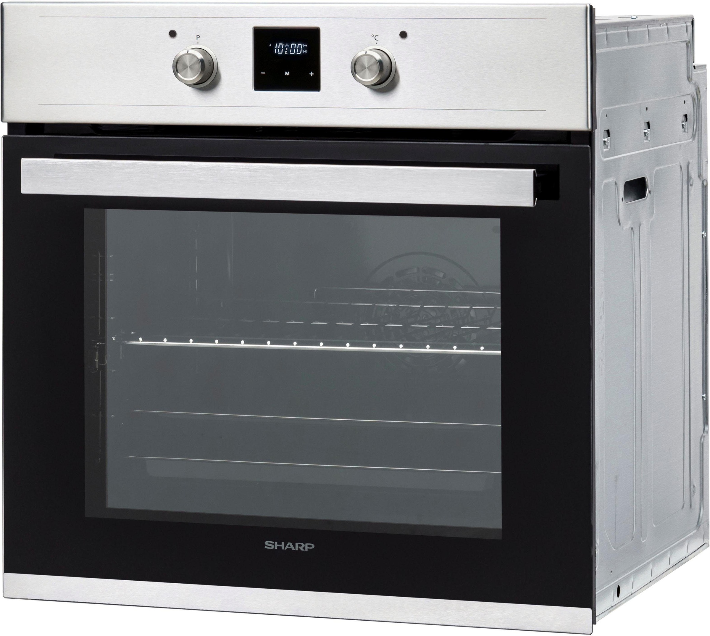 Sharp Einbaubackofen »K-60D19IM1-EU«, K-60D19IM1-EU, mit Vollauszug