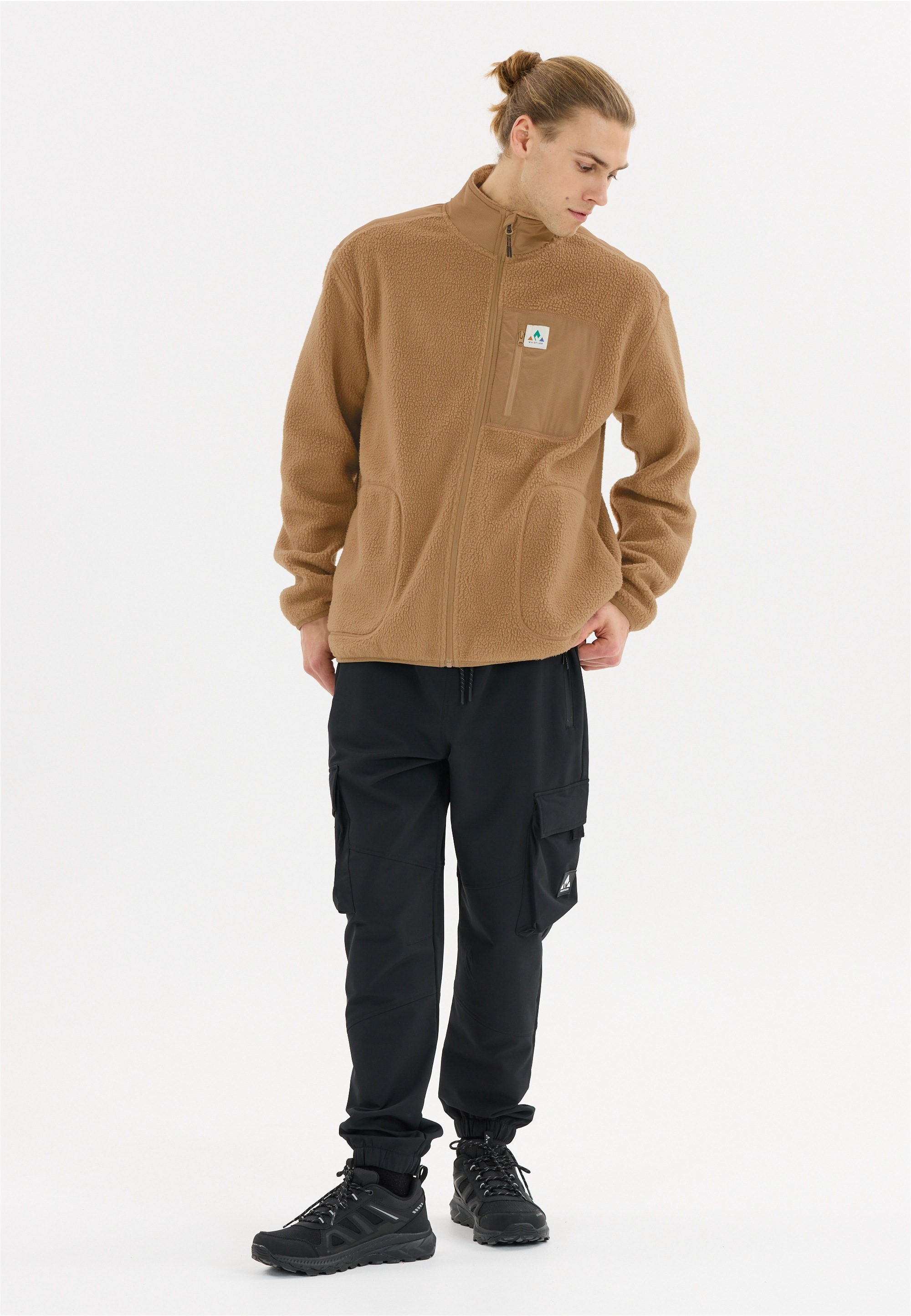 WHISTLER Fleecejacke »Felis«, aus weichem Teddyfleece mit flachen Nähten