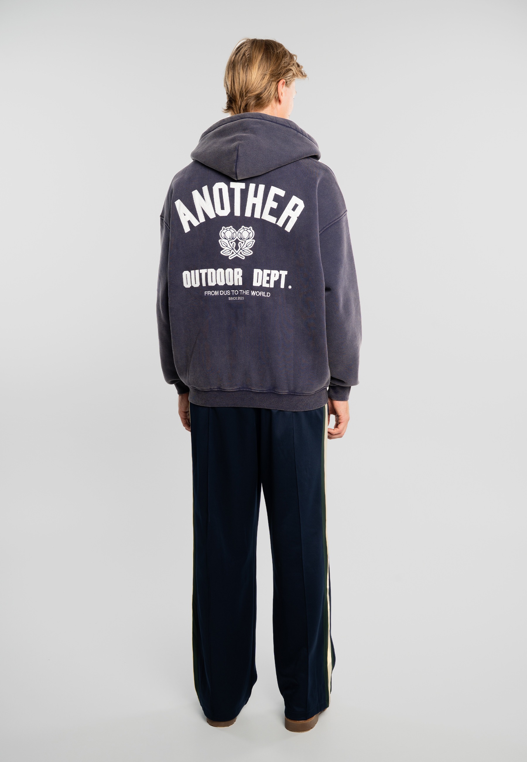 Another Cotton Lab Neopren-Hoodie »Another Cotton Lab Another Outdoor Dept. Washed Zip Hoodie« 1