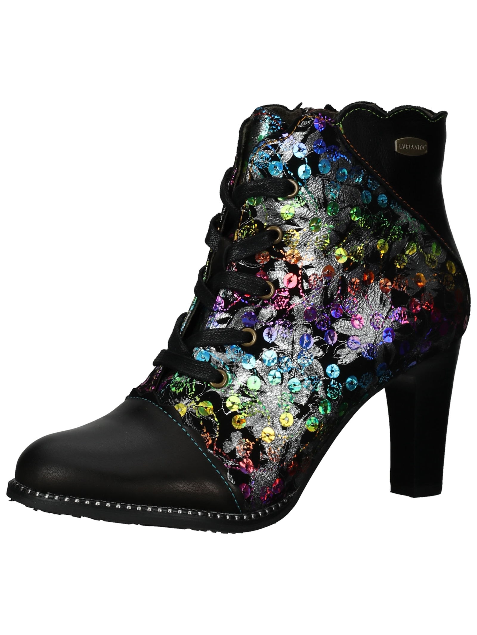 LAURA VITA Schnürstiefelette "LAURA VITA Stiefelette Leder" günstig online kaufen