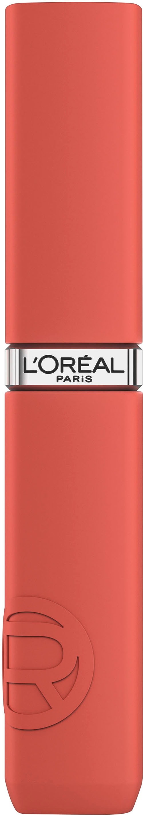 L'ORÉAL PARIS Lippenstift »L'Oréal Paris Infaillible Matte Resistance«, mit natürlichen Inhaltstoffen