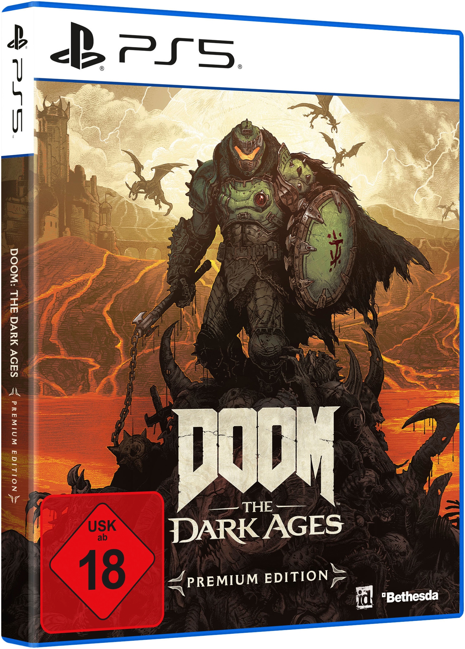 Bethesda Spielesoftware »DOOM: The Dark Ages Premium Edition«, PlayStation 5