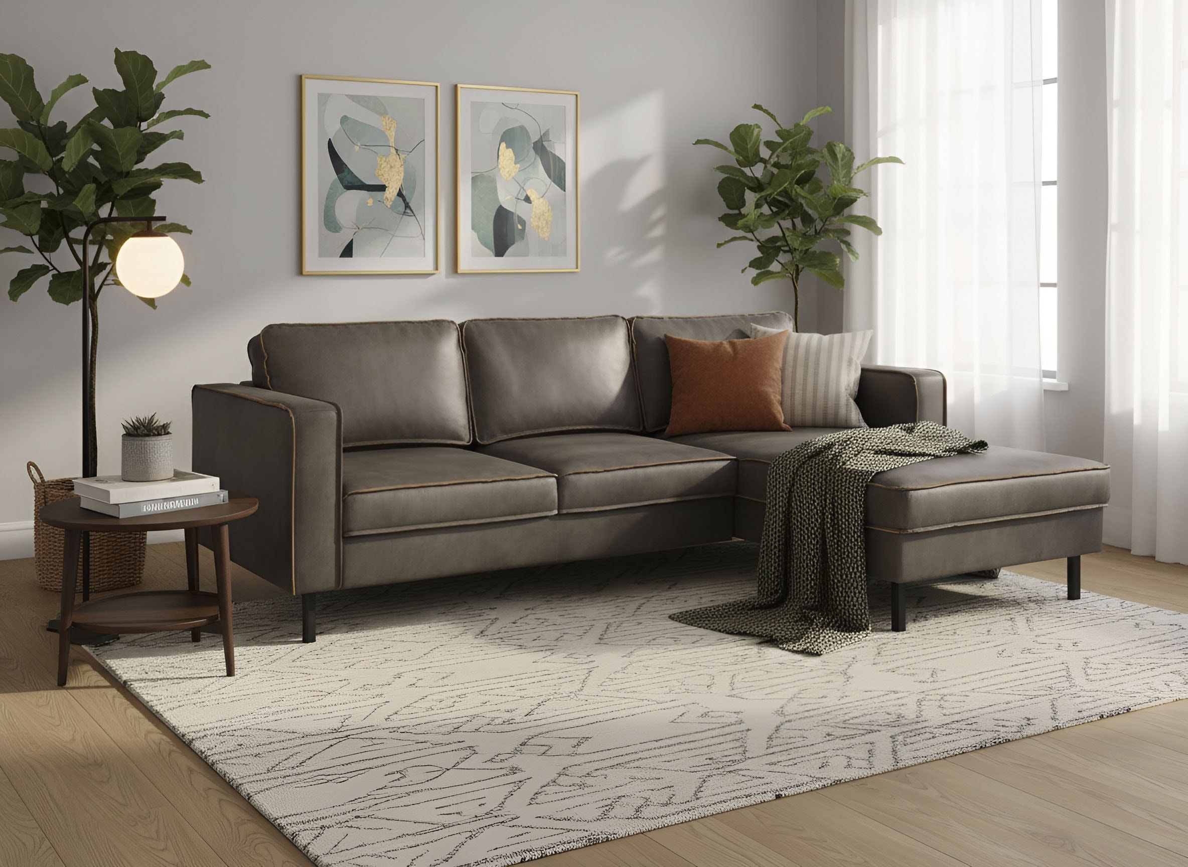 Home affaire Ecksofa "Watkins, wahlweise mit Schlaffunktion/Bettkasten, mod günstig online kaufen