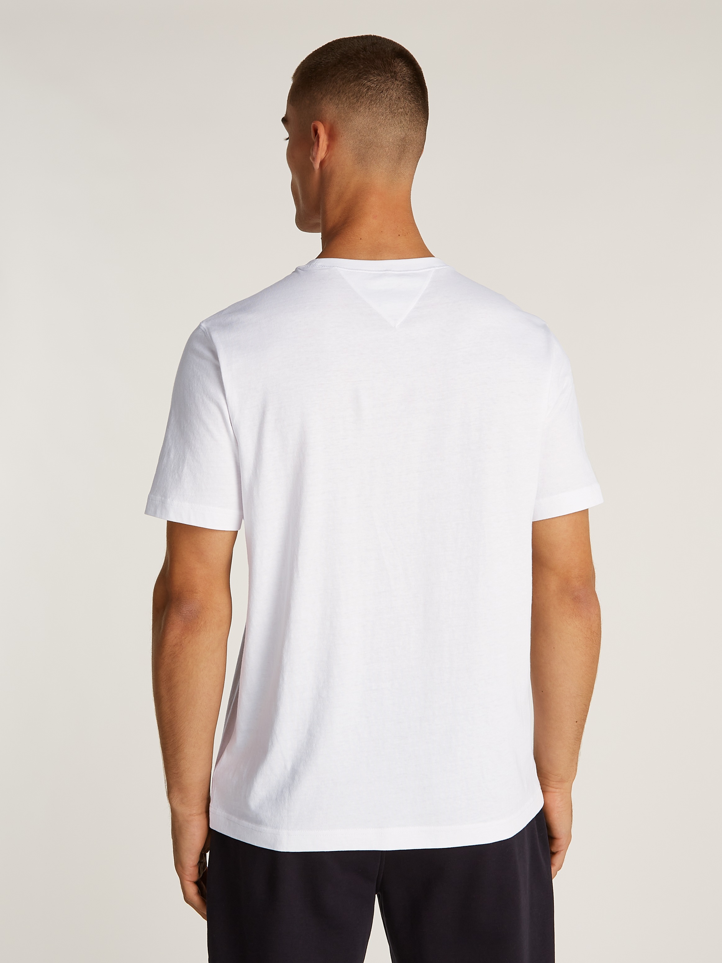Tommy Hilfiger T-Shirt »BIG RWB HILFIGER TEE«, mit Logo