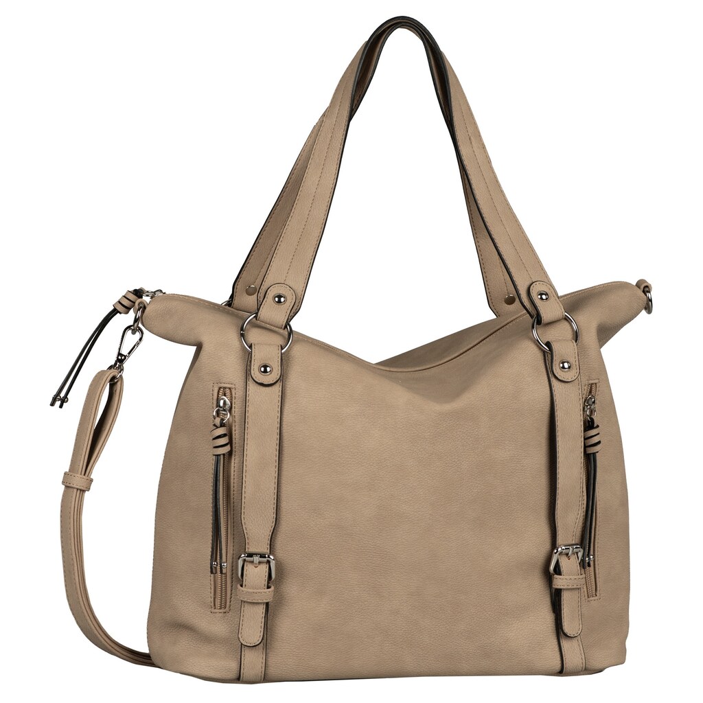 TOM TAILOR Shopper »CAIA Zip shopper M«