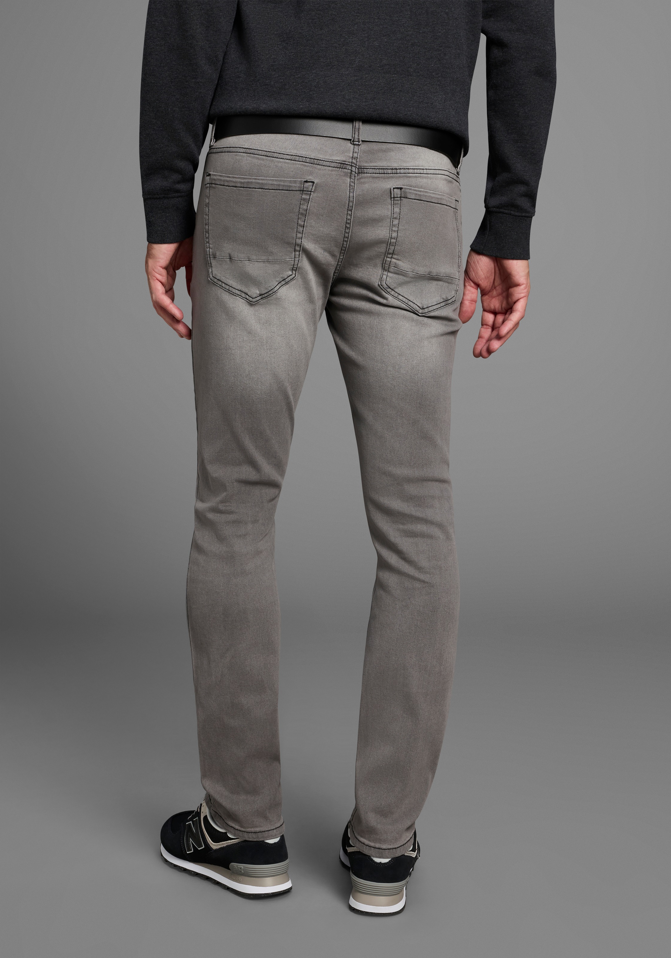 Bruno Banani Straight-Jeans "Hutch" gerade geschnittenes Bein, niedrige Lei günstig online kaufen