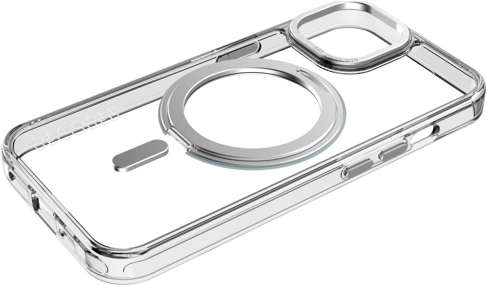 DECODED Smartphone-Hülle »Recycled Plastic Loop Stand Backcover iPhone 15«, iPhone 15, 15,5 cm (6,1 Zoll)