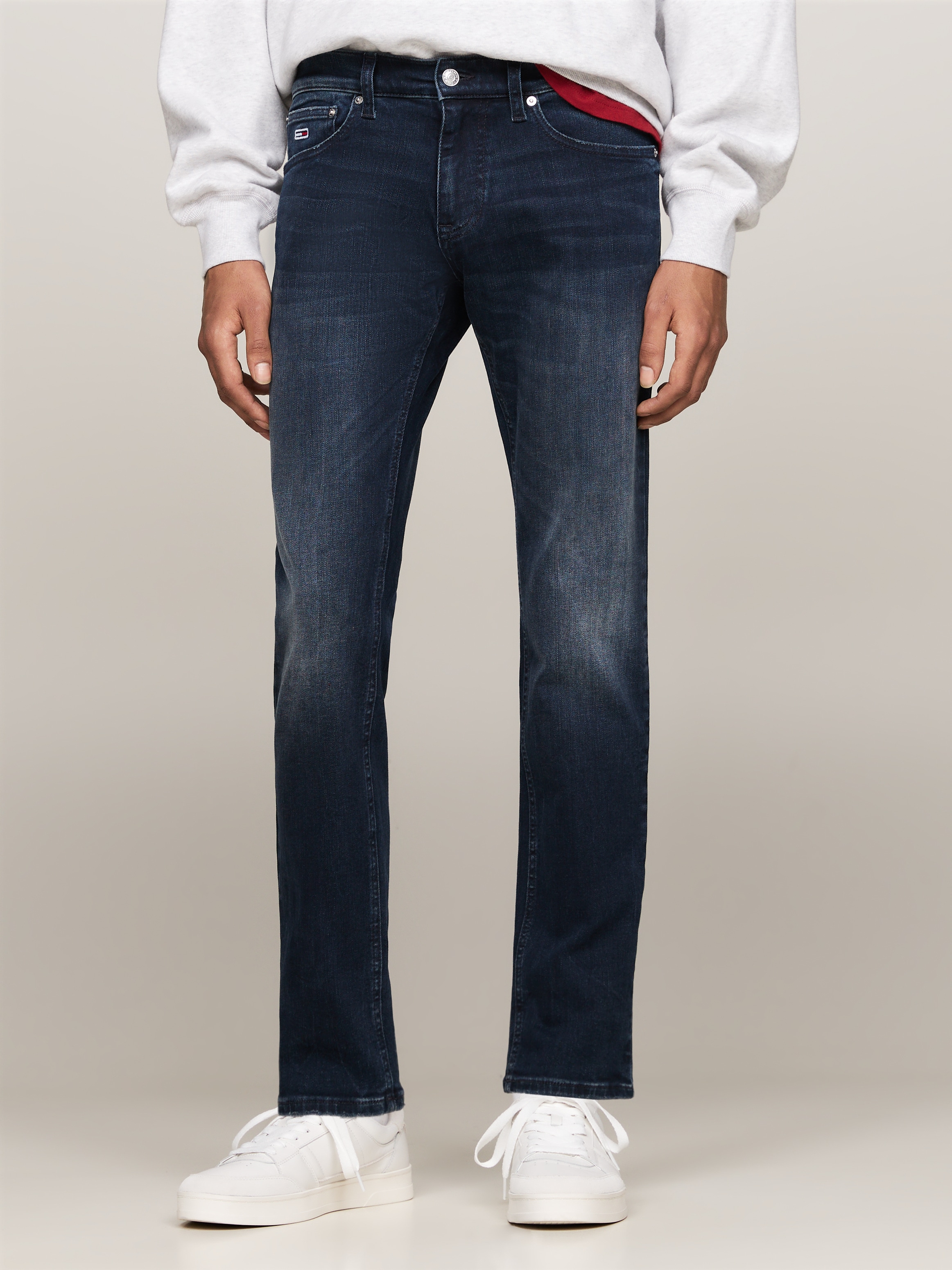 Tommy Jeans Slim-fit-Jeans "SCANTON SLIM", mit Logoprägung