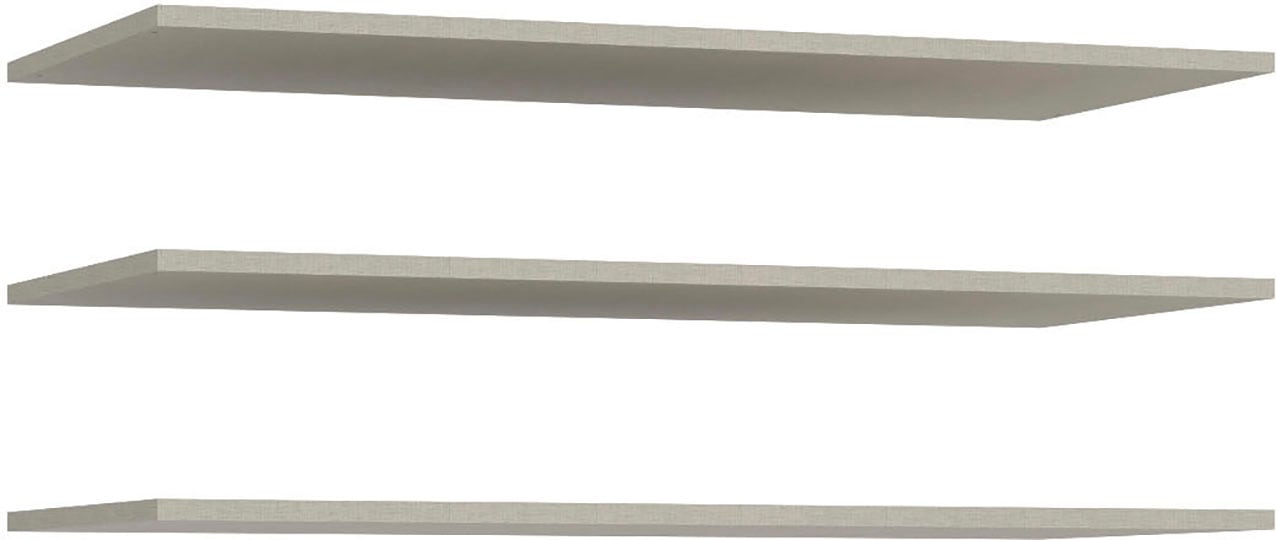 FORTE Einlegeboden, (Set, 3 St., 3-er Set), Einlegeboden 3er Set, optional bestellbar, Textilstruktur