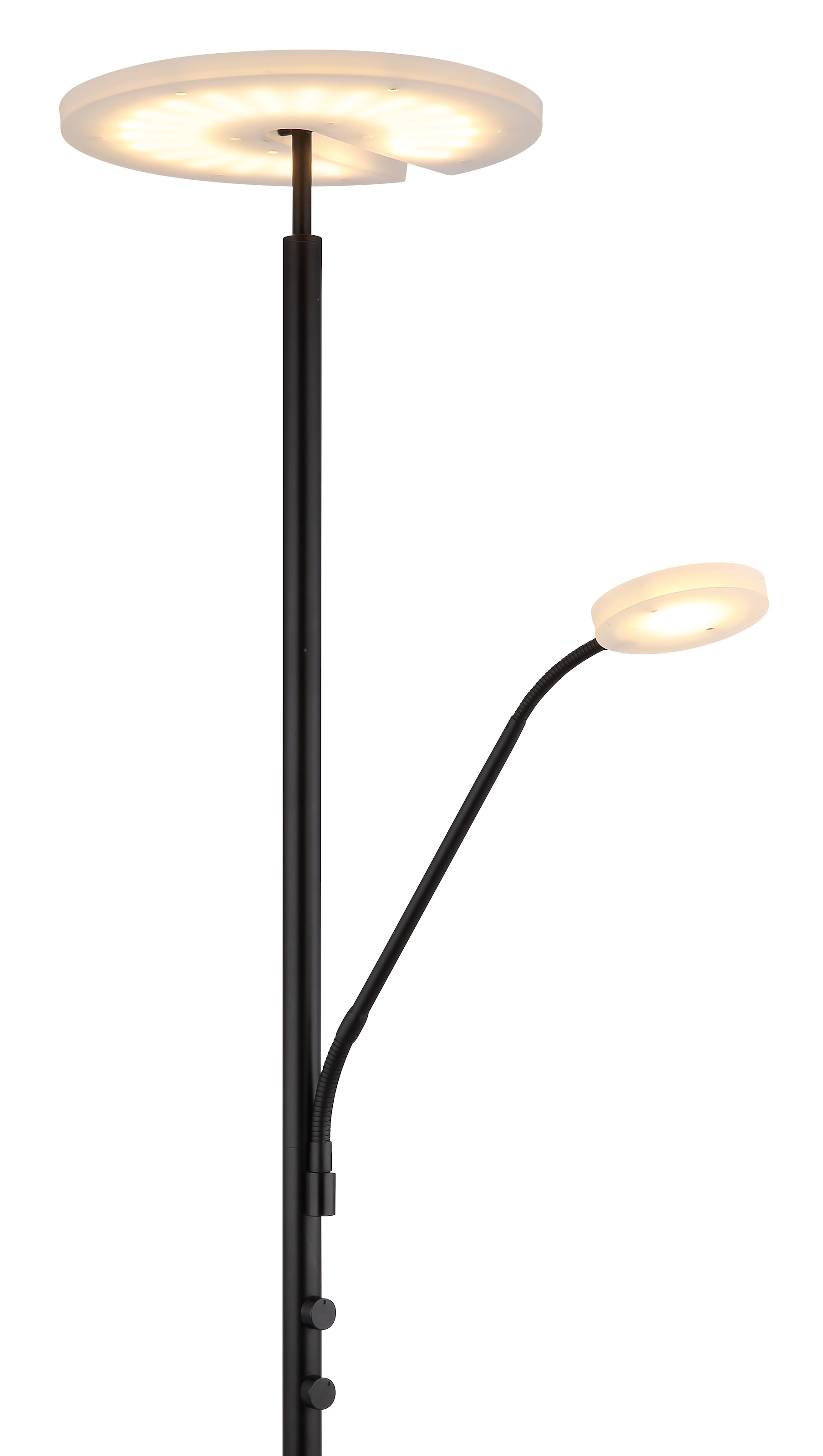 GLOBO LIGHTING LED Stehlampe »STANFORD«, Leuchtmittel LED-Modul | LED fest integriert, Stehleuchte/Wohnzimmer/Schlafzimmer/Flur