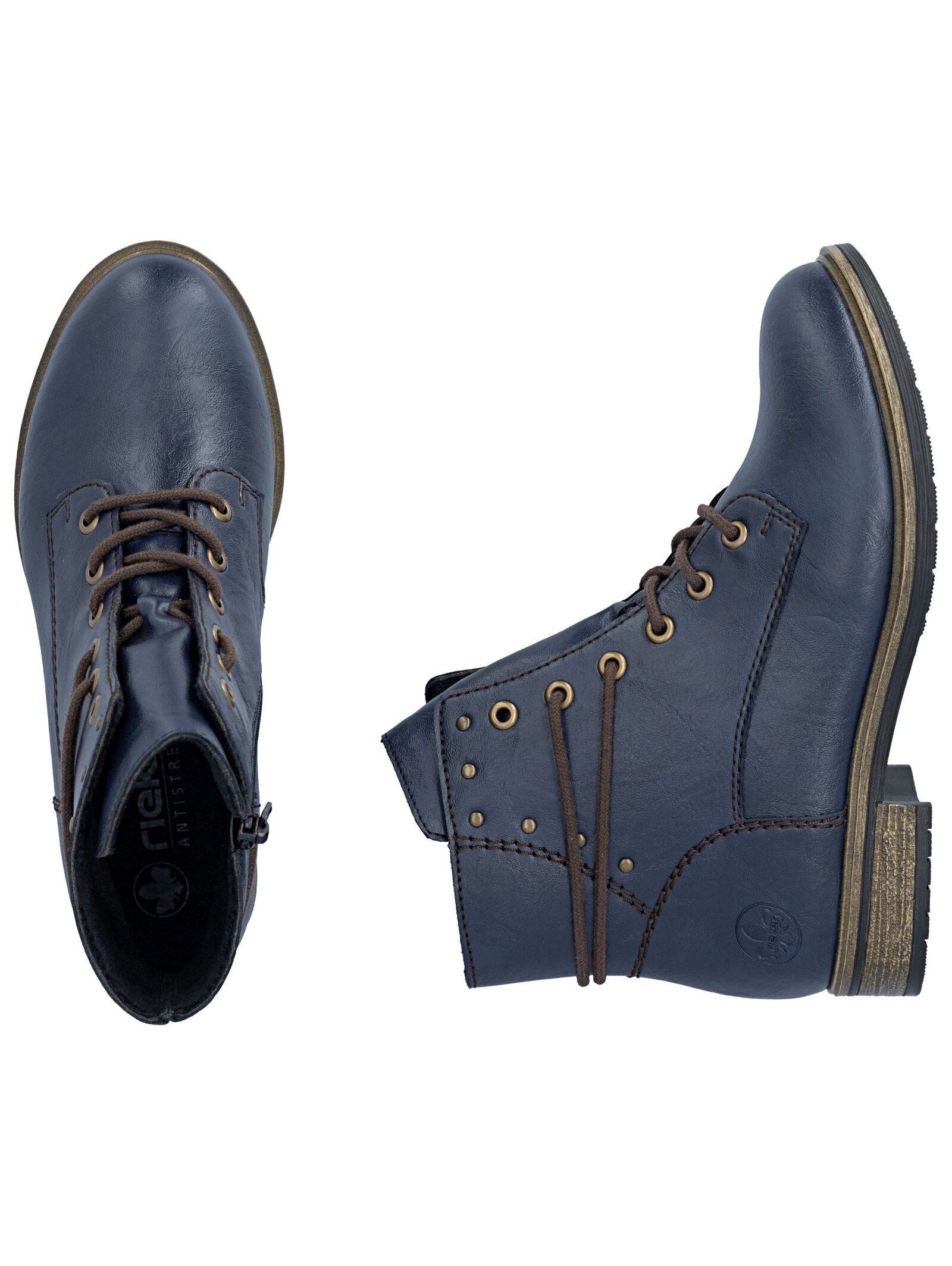 Rieker Schnürstiefelette »Rieker Stiefelette Lederimitat«