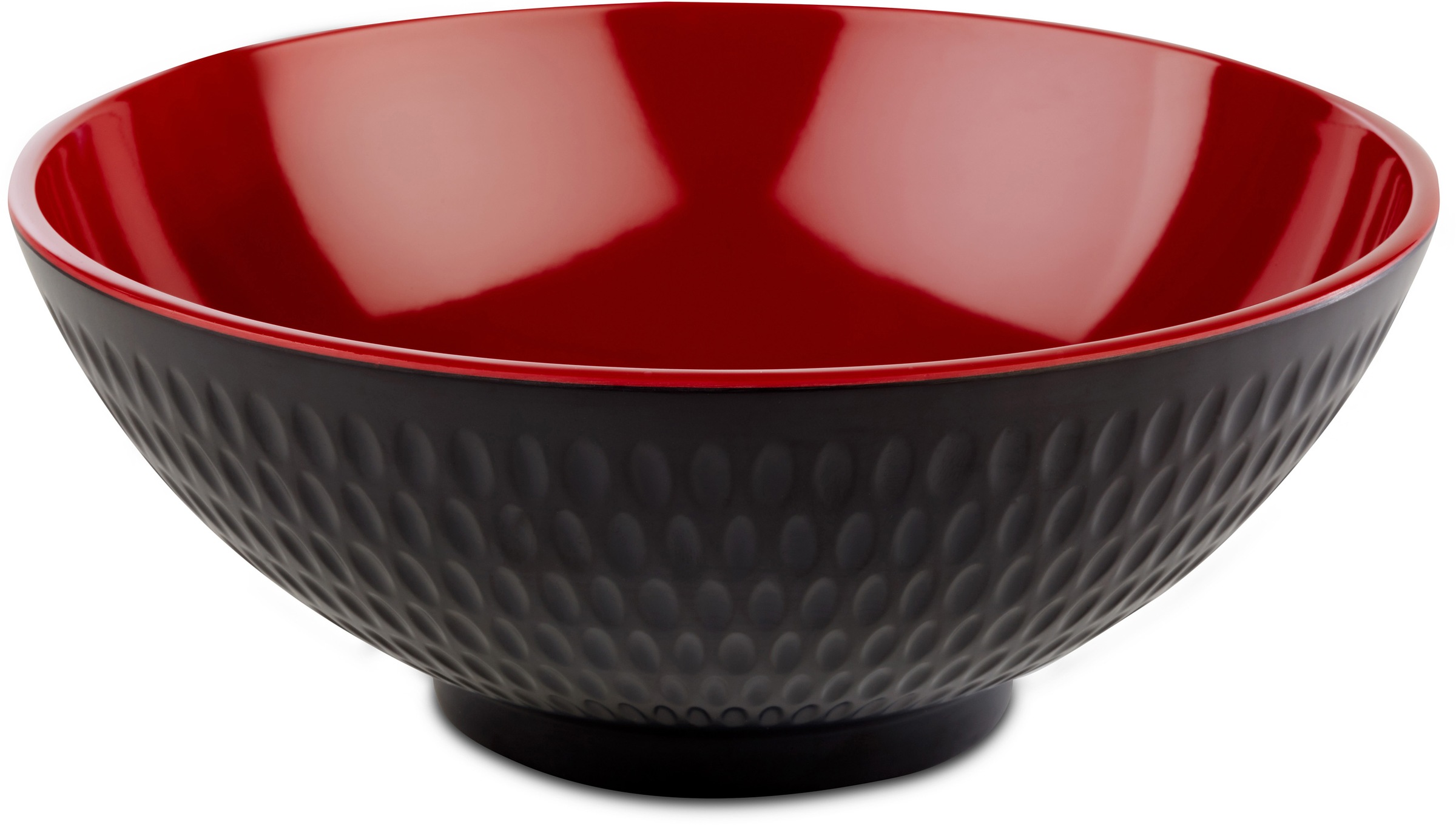 APS Salatschüssel "Asia Plus", Ø 20cm, rot, Schüsseln, stapelbar & spülmaschinengeeignet