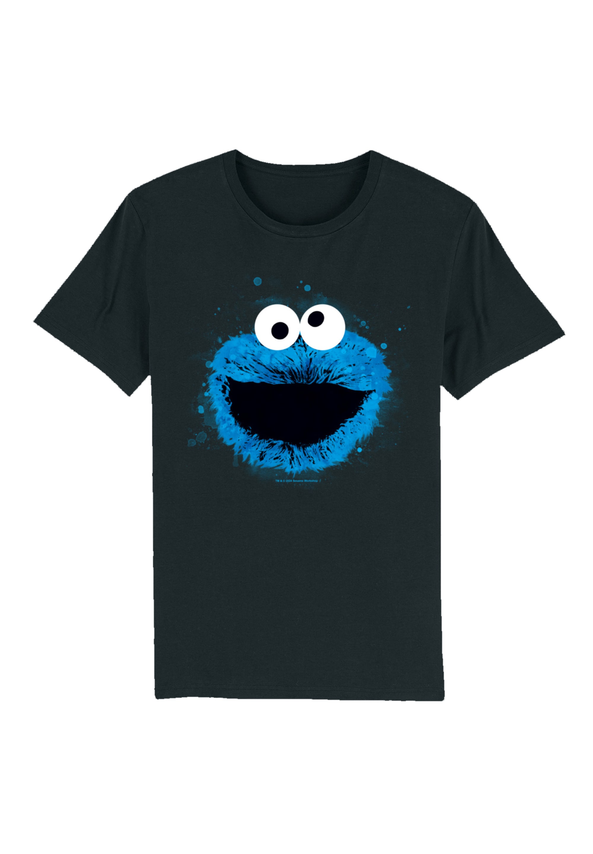 F4NT4STIC T-Shirt "Sesamstraße Cookie Monster Watercolor", Premium Qualität günstig online kaufen