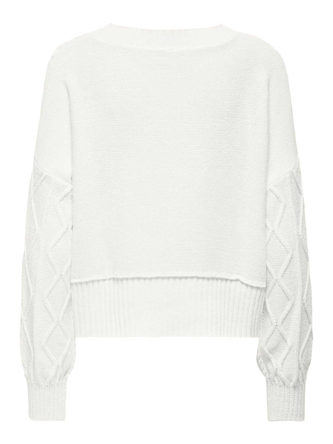 ONLY Strickpullover »ONLKAYA LIFE LS LOOSE CABLE ONECK CC KNT«