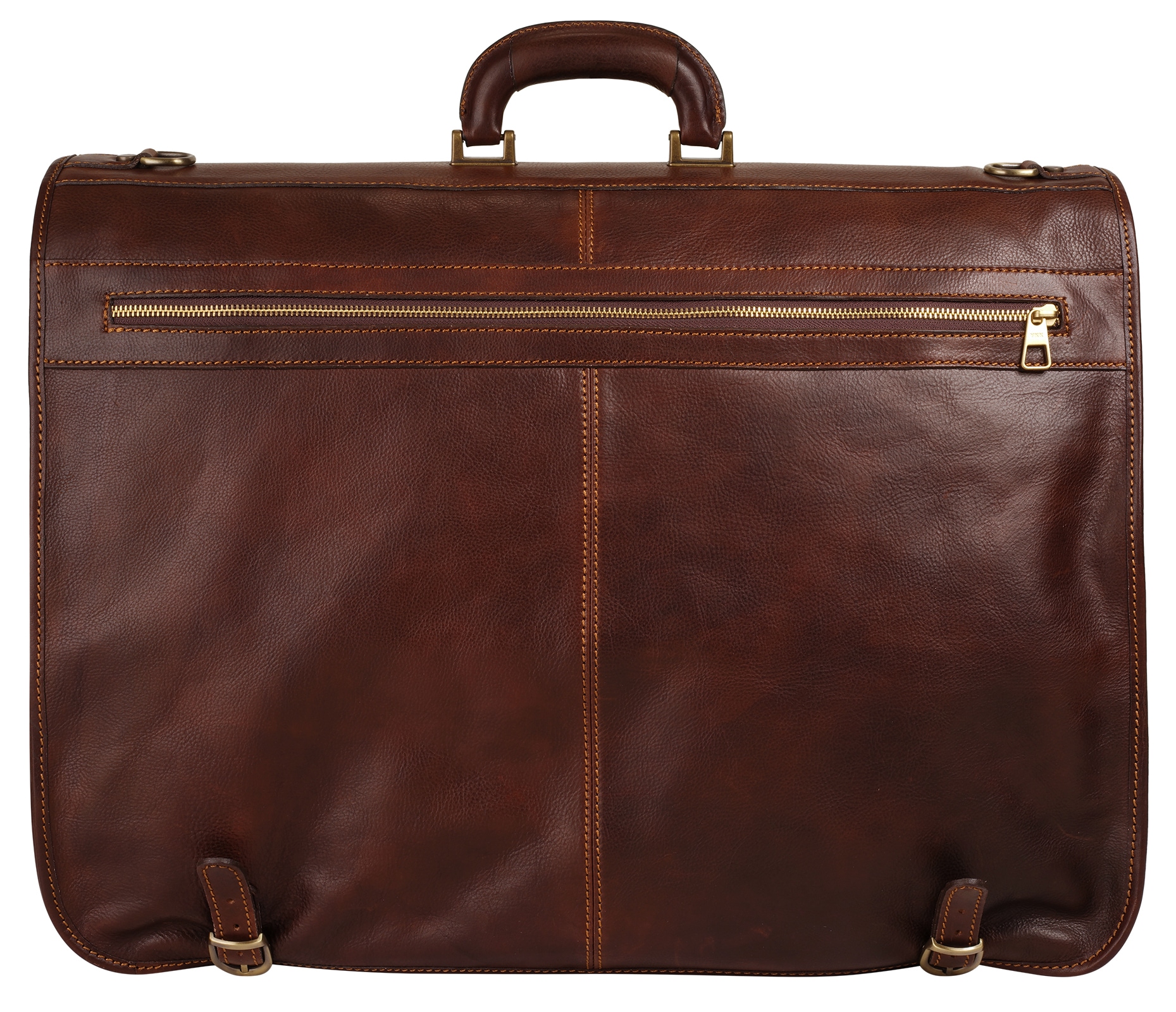 Piké Reisetasche, echt Leder, Made in Italy